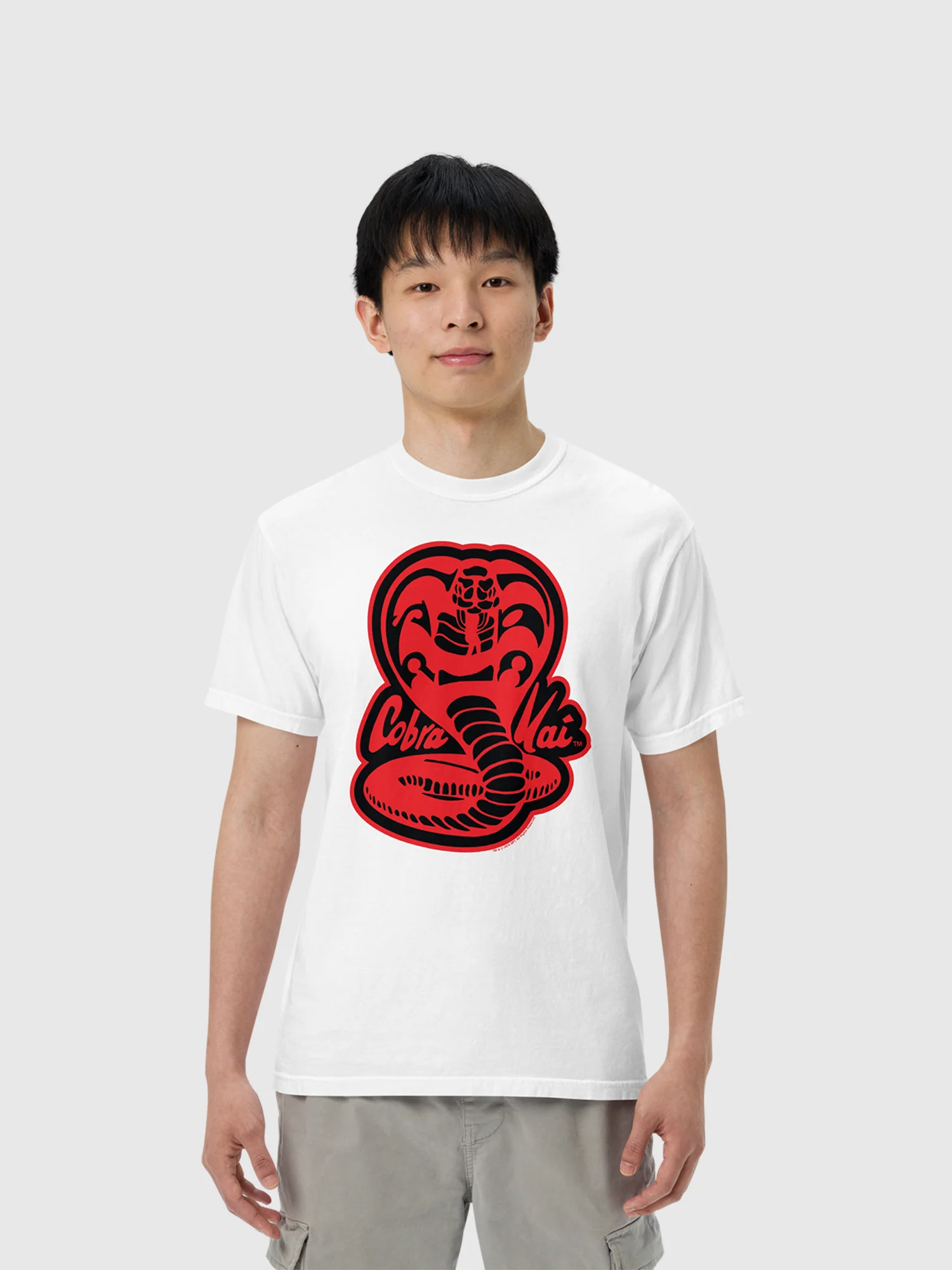 Cobra Kai Red Cobra Comfort Colors T-Shirt - Image 3