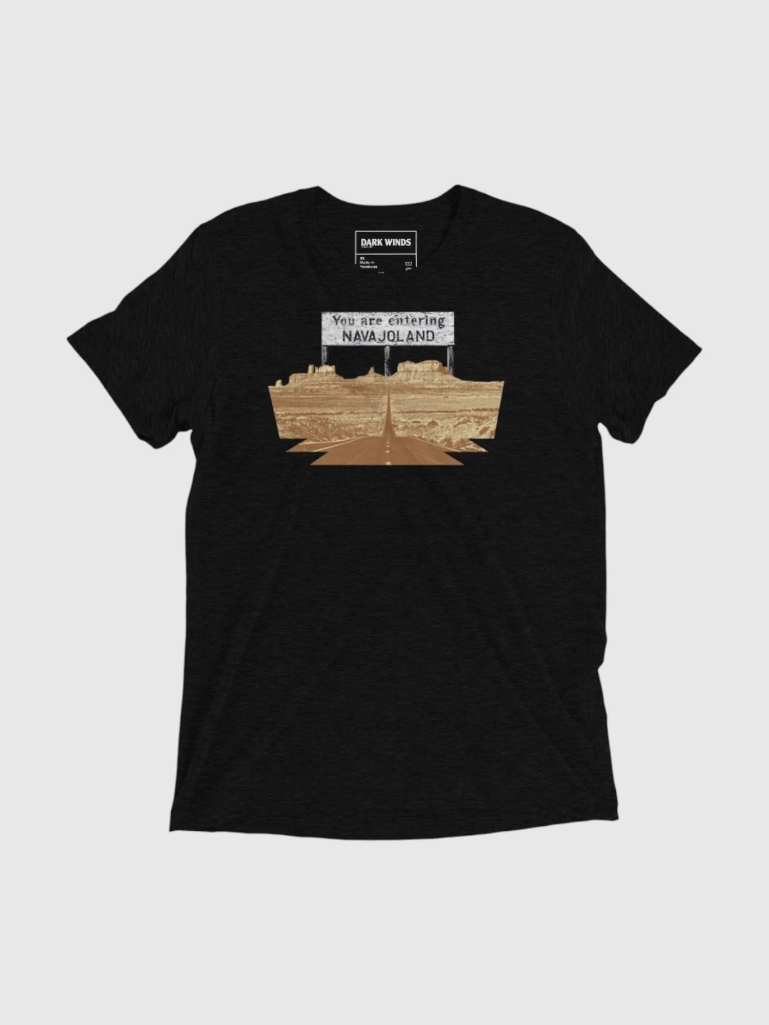 Dark Winds Navajo Land Tri Blend T-Shirt - Image 2