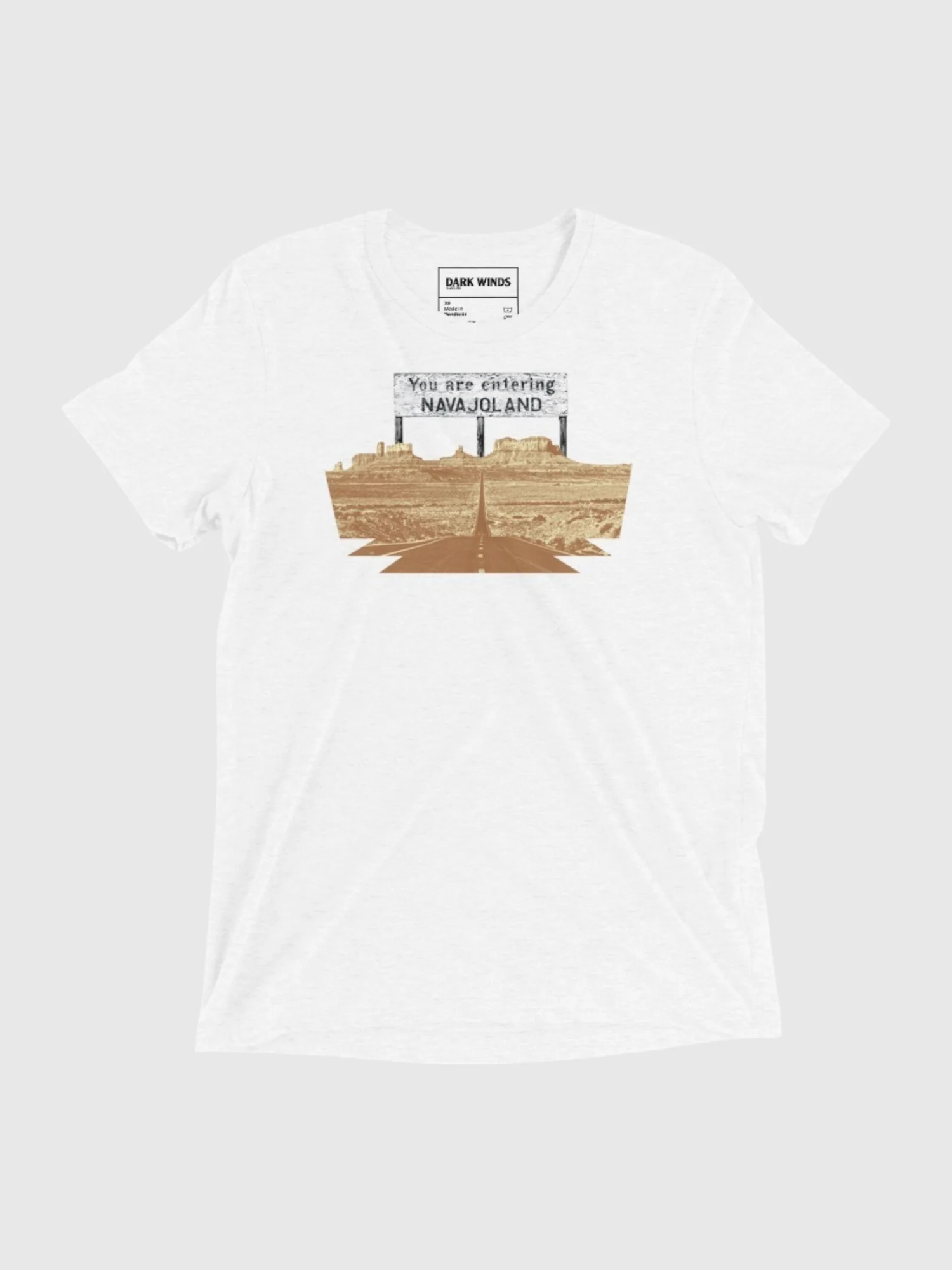 Dark Winds Navajo Land Tri Blend T-Shirt - Image 3