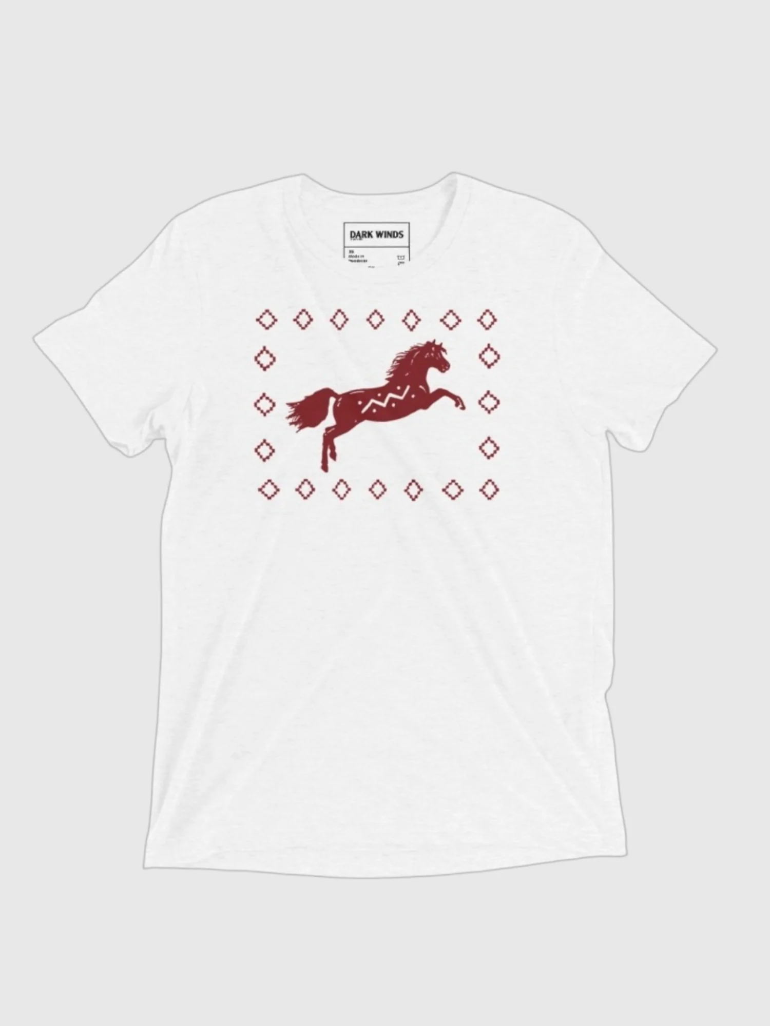 Dark Winds Red Horse Tri Blend T-Shirt - Image 2