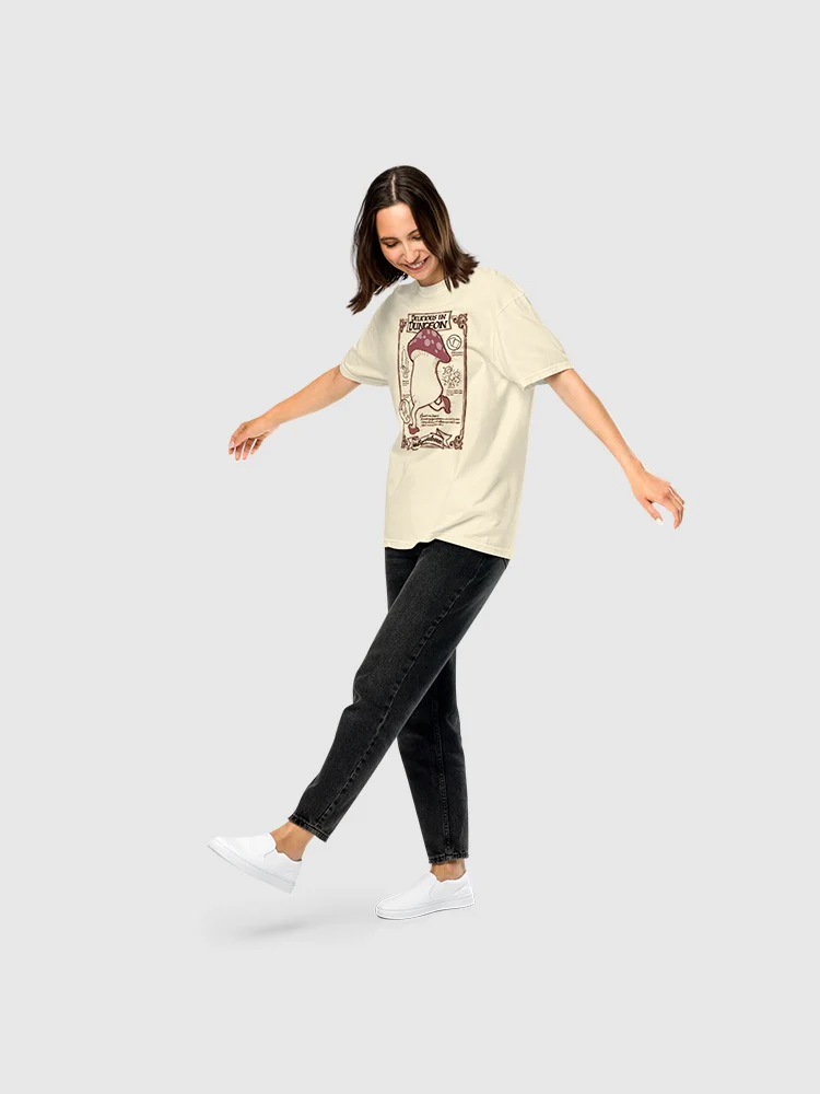 Delicious in Dungeon Walking Mushroom Comfort Colors T-Shirt - Image 3
