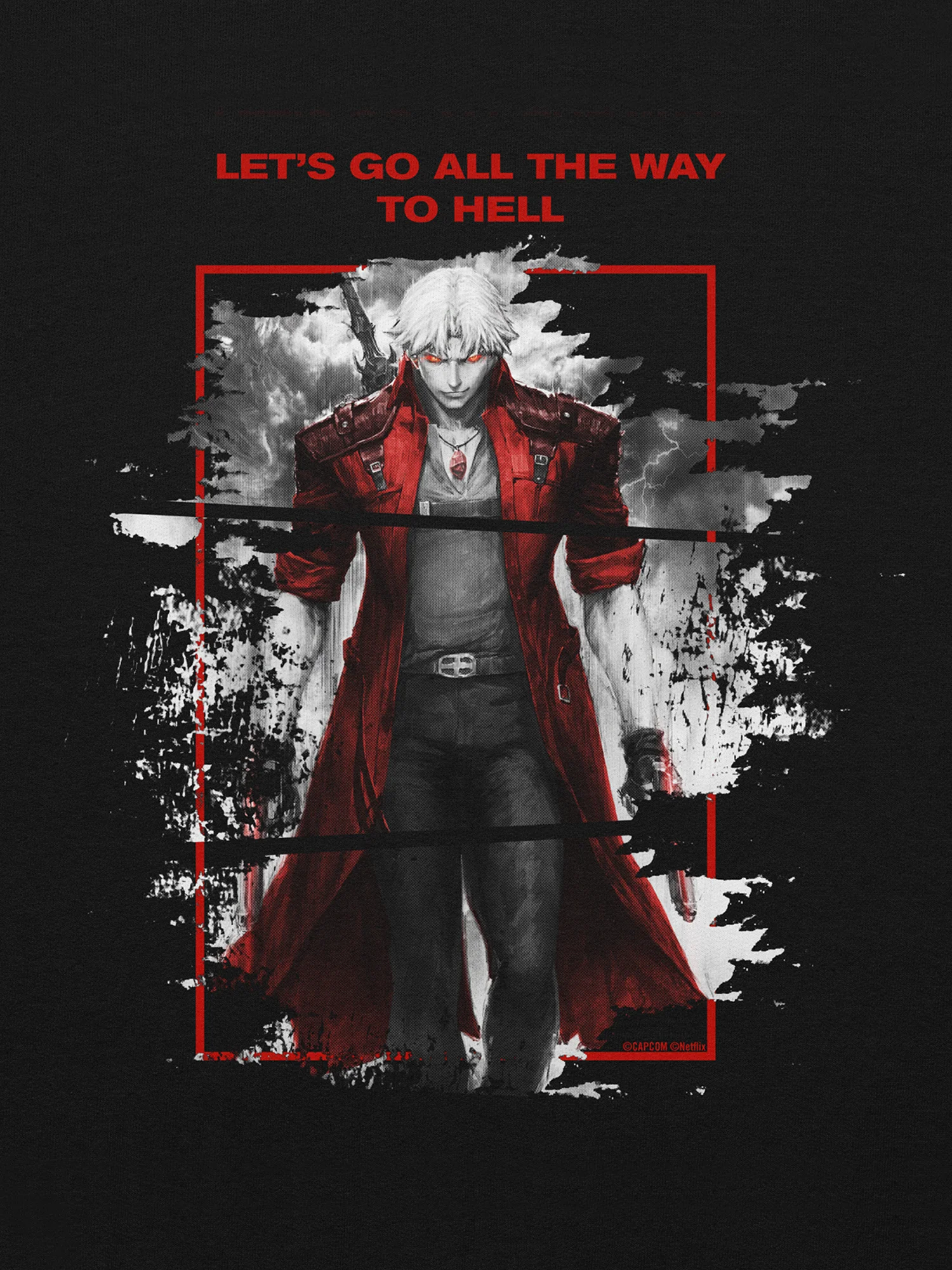 Devil May Cry Dante Unisex Hoodie - Image 2