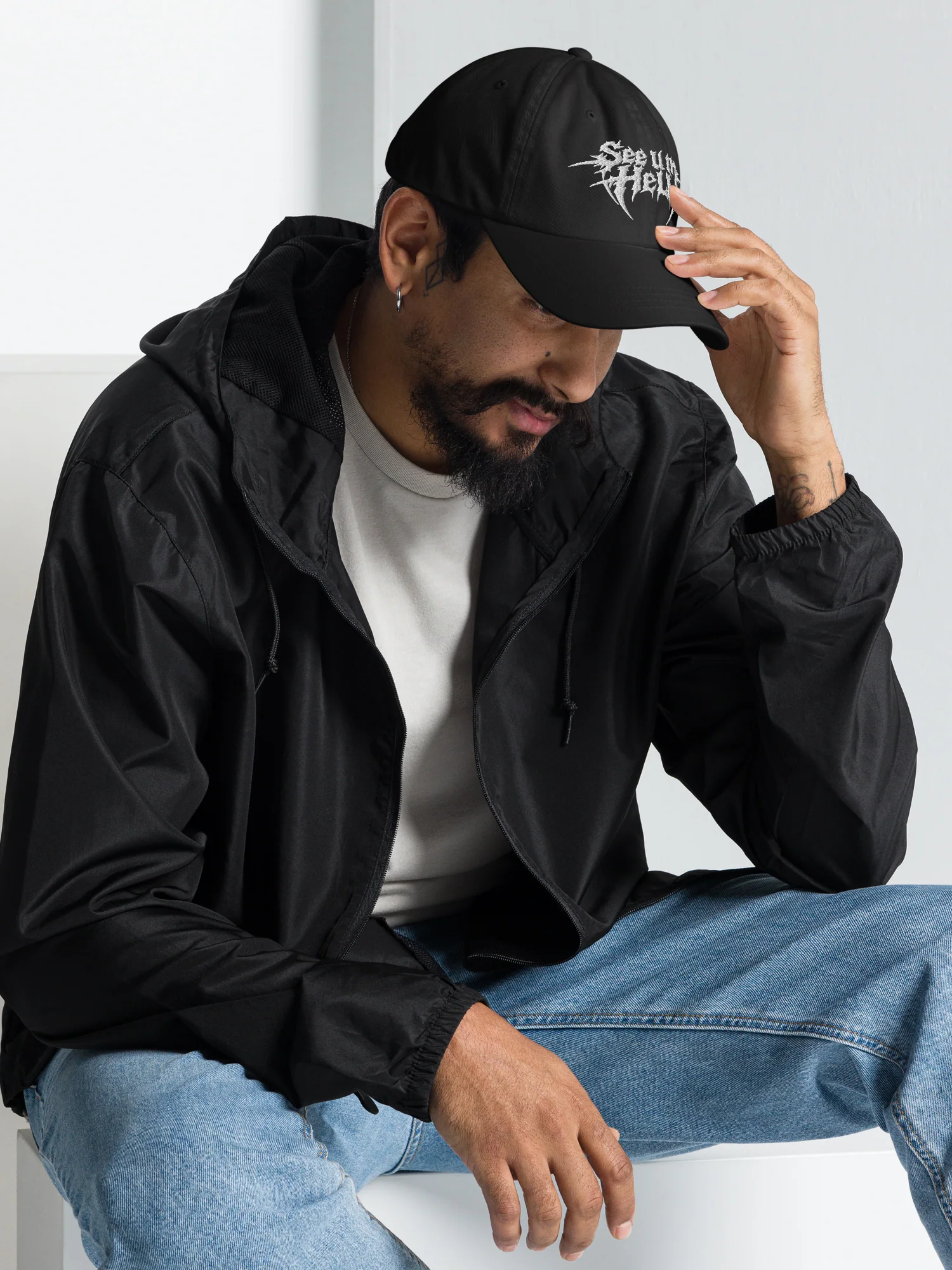 Devil May Cry x Papa Roach ft. Hanumankind Embroidered Hat - Image 6
