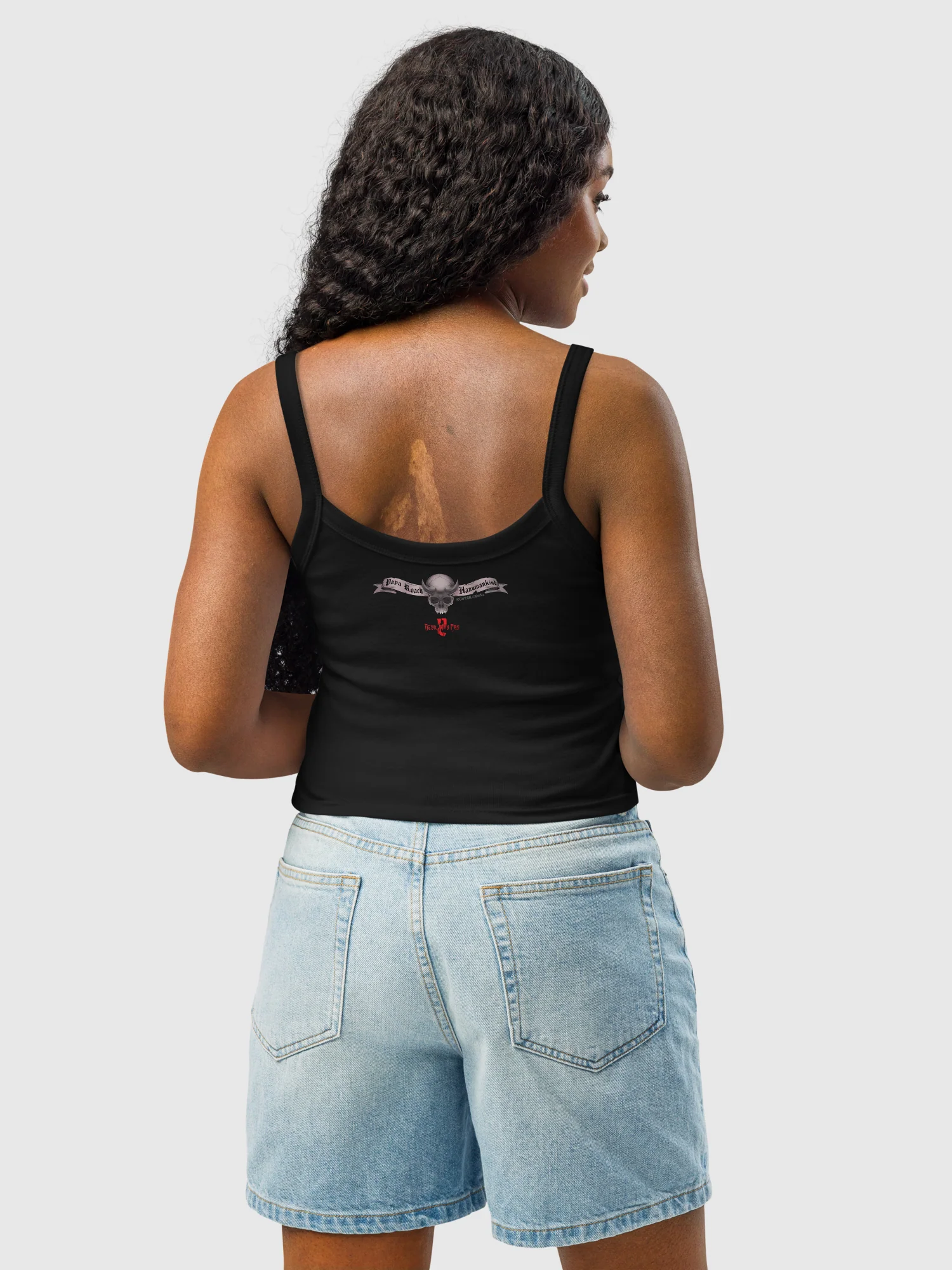 Devil May Cry x Papa Roach ft. Hanumankind Micro-rib Tank Top - Image 4