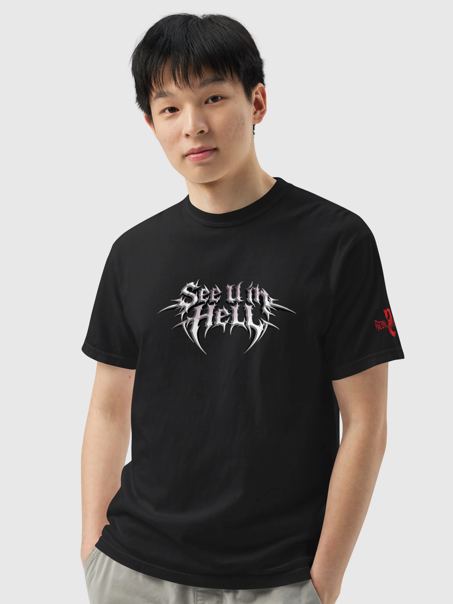 Devil May Cry x Papa Roach ft. Hanumankind T-Shirt - Image 5