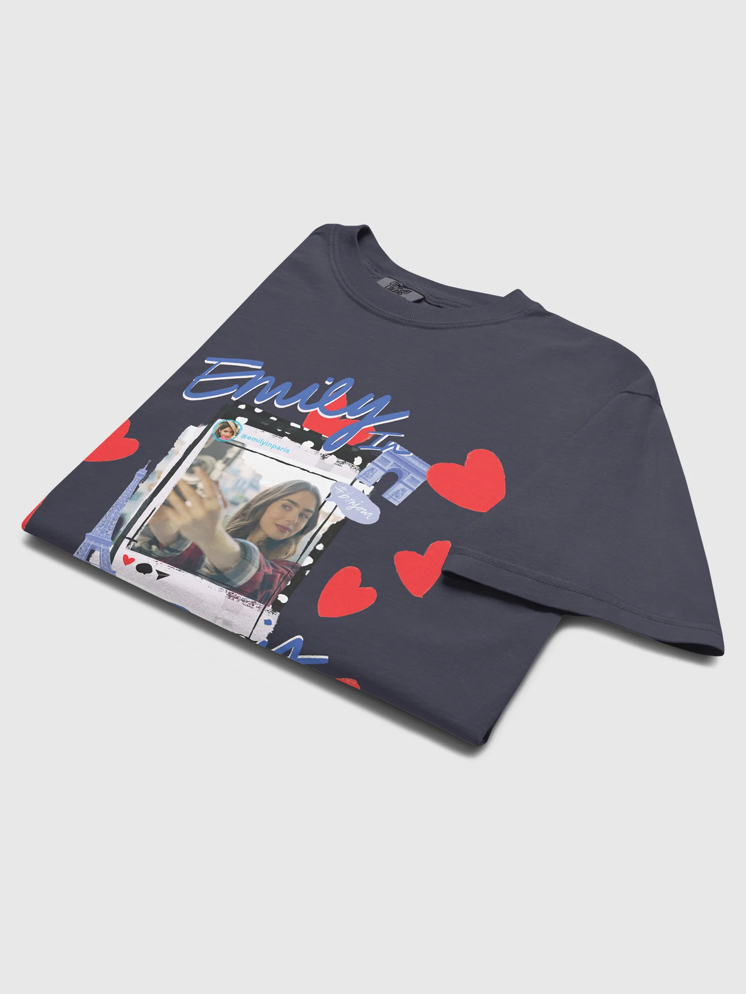 Emily in Paris Comfort Colors T-Shirt Selfie - Image 3