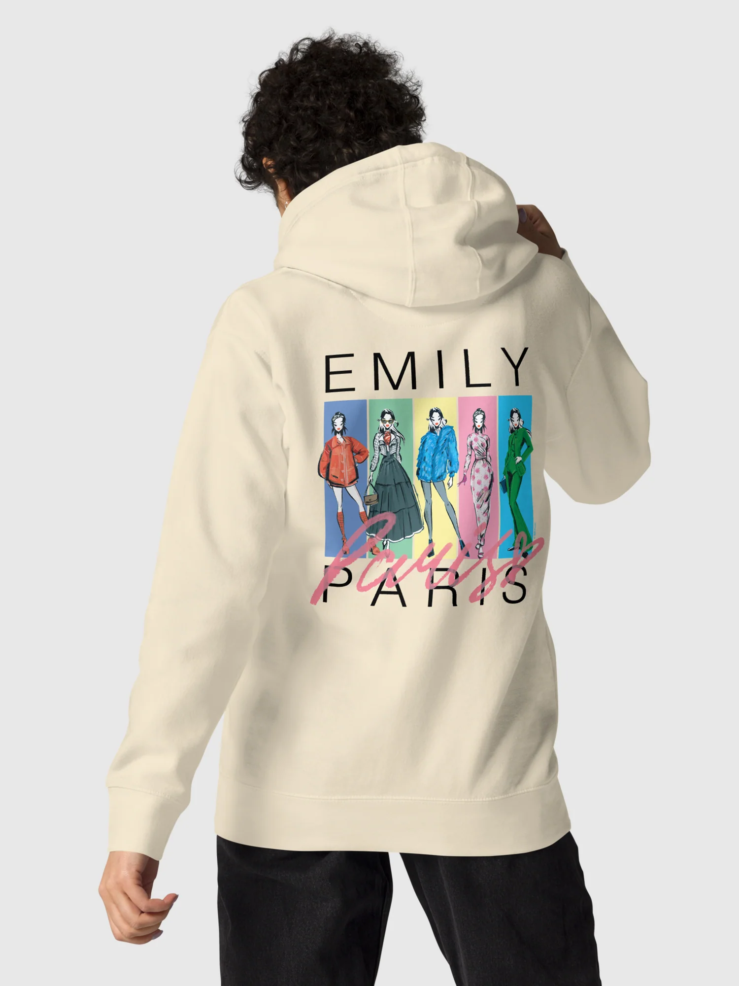 Emily in Paris Hoodie Fashion Sketches - Image 4