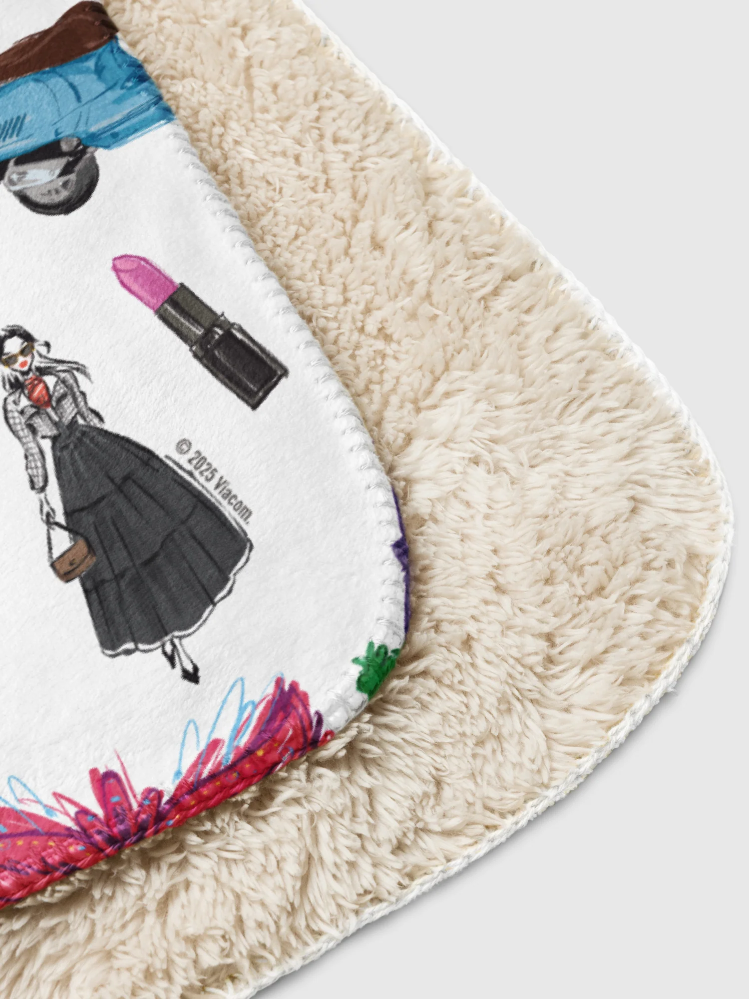 Emily in Paris Sherpa Blanket Drawings - Image 3
