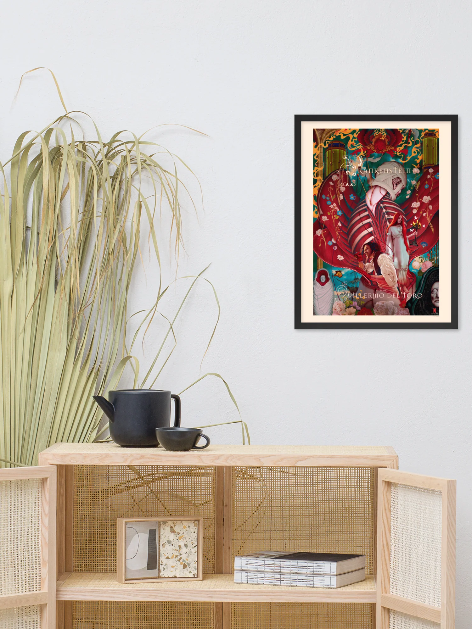 Frankenstein x James Jean Framed Poster - Image 3