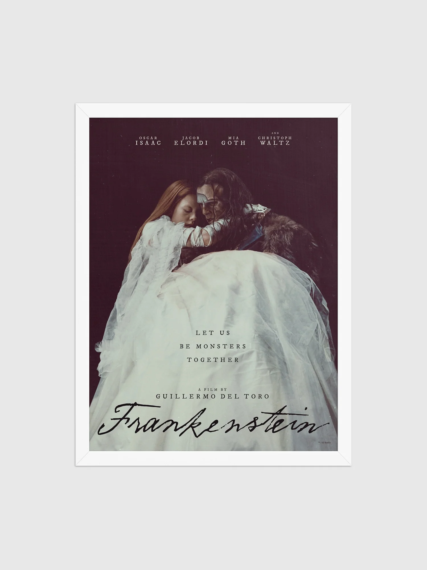 Frankenstein Framed Poster Let Us Be Monsters Together - Image 3