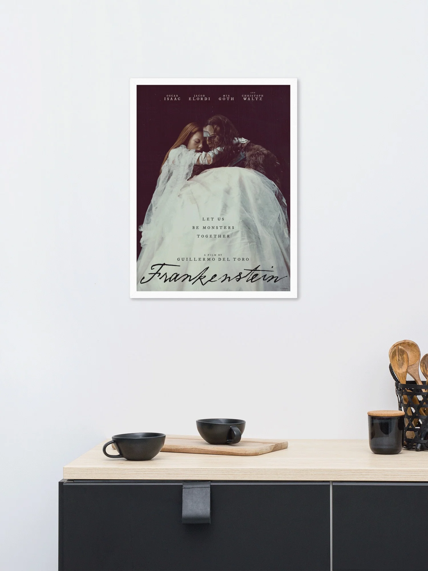 Frankenstein Framed Poster Let Us Be Monsters Together - Image 4