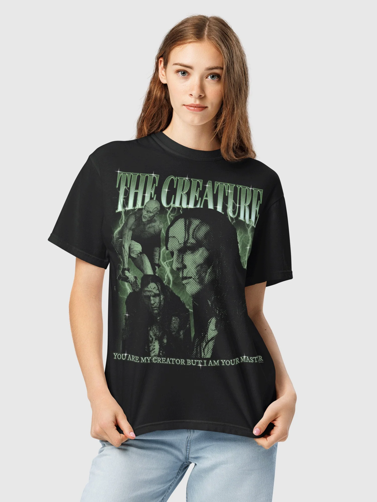 Frankenstein Heartthrob Oversized T-Shirt The Creature - Image 2