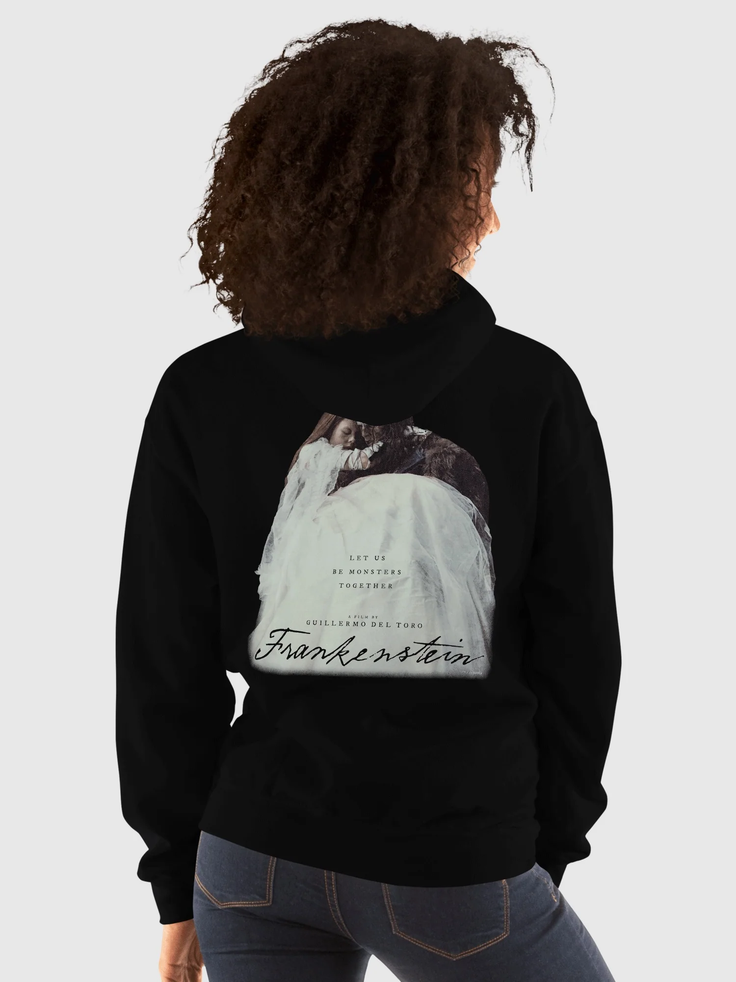 Frankenstein Hoodie Let Us Be Monsters Together - Image 3