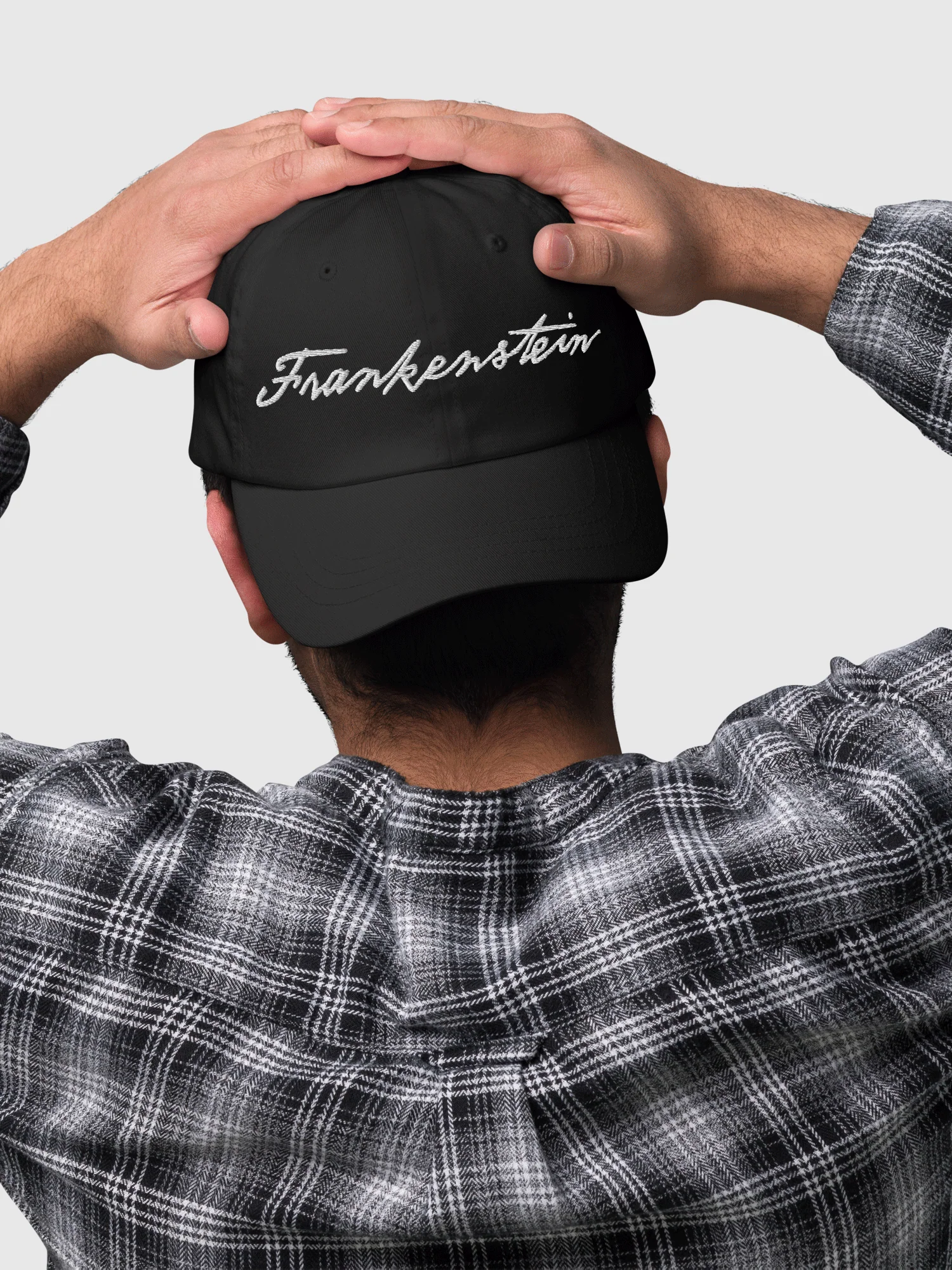 Frankenstein Logo Embroidered Dad Hat - Image 2