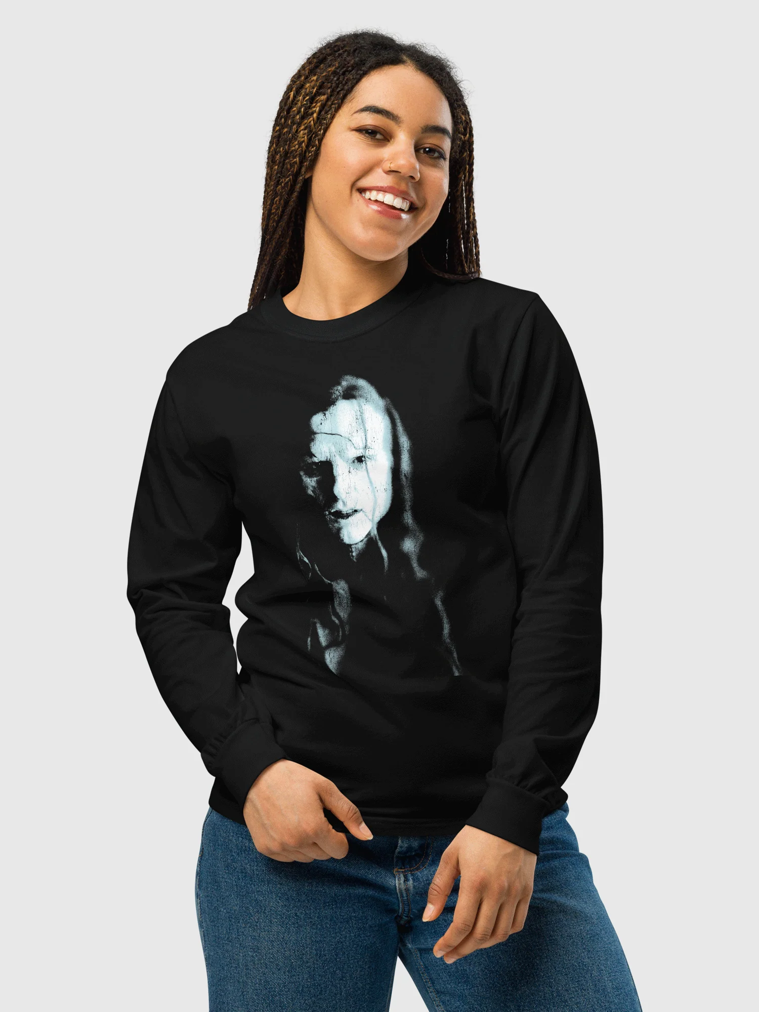 Frankenstein Long Sleeve T-Shirt Creature - Image 2