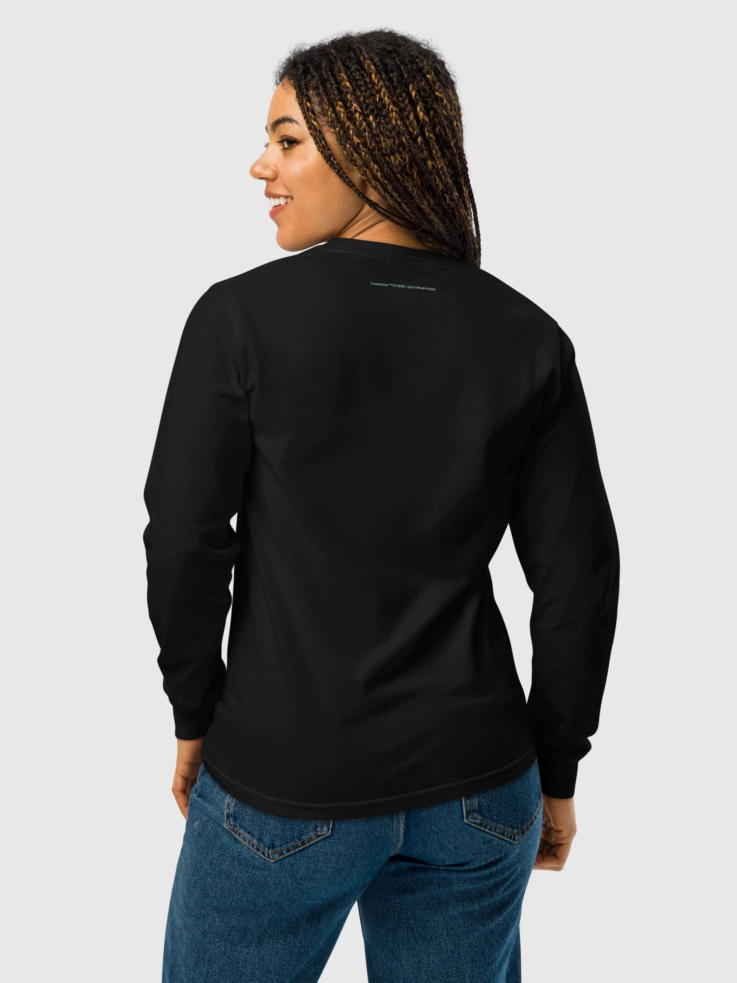Frankenstein Long Sleeve T-Shirt Creature - Image 3