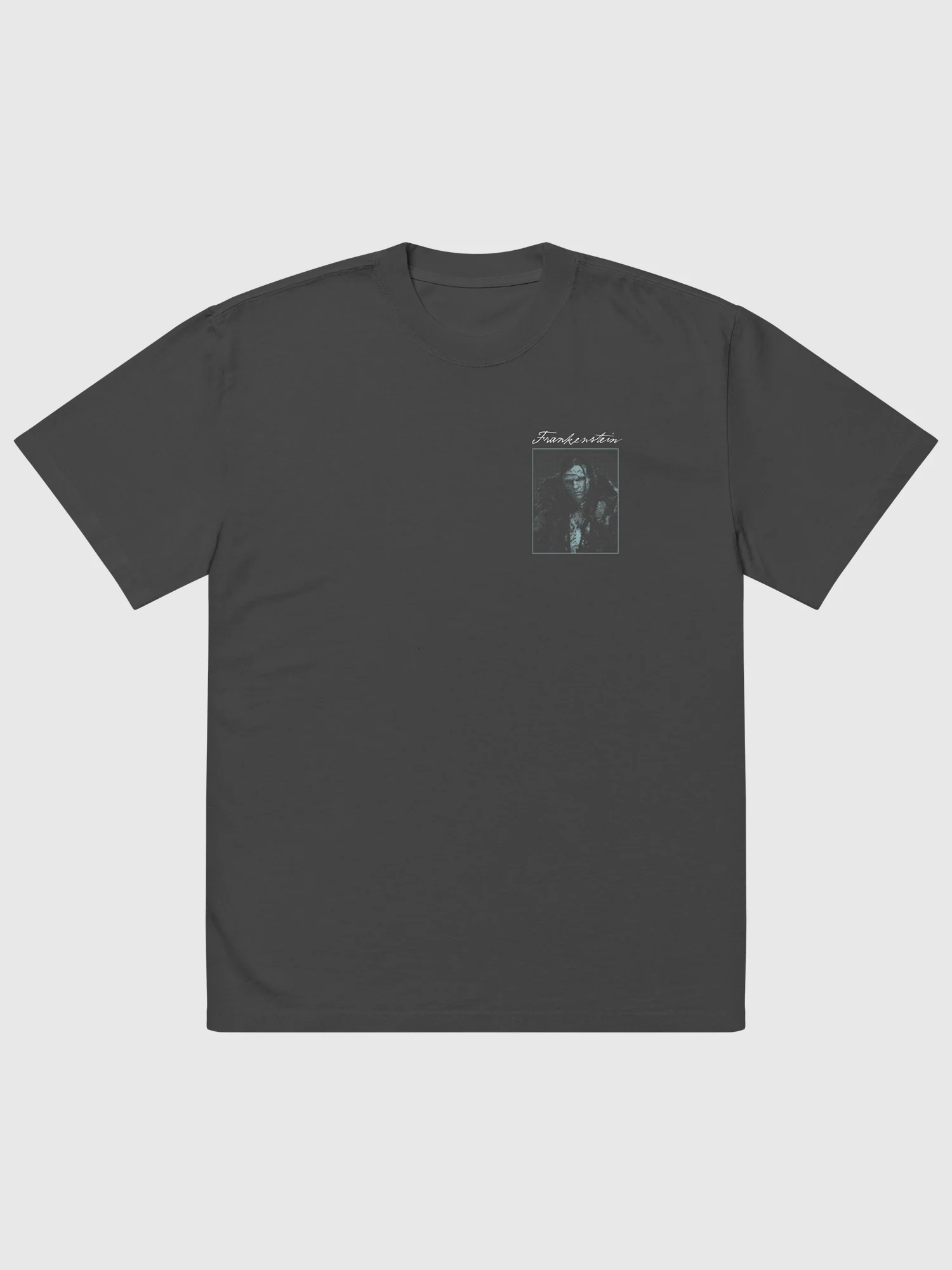 Frankenstein Oversized Faded T-Shirt Whatever Puzzle I Am - Image 2