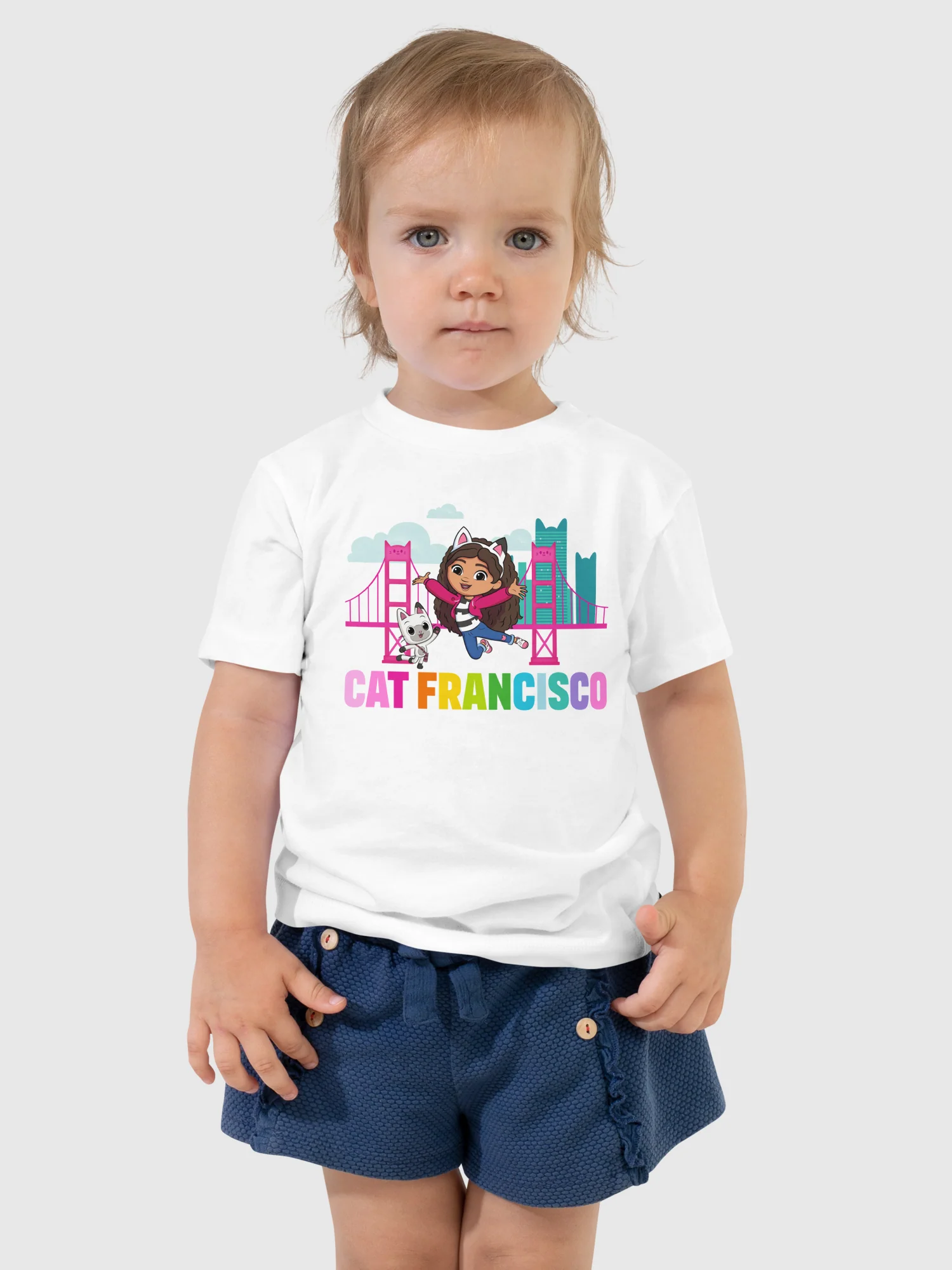 Gabby's Dollhouse The Movie Cat Francisco Toddler T-Shirt - Image 2