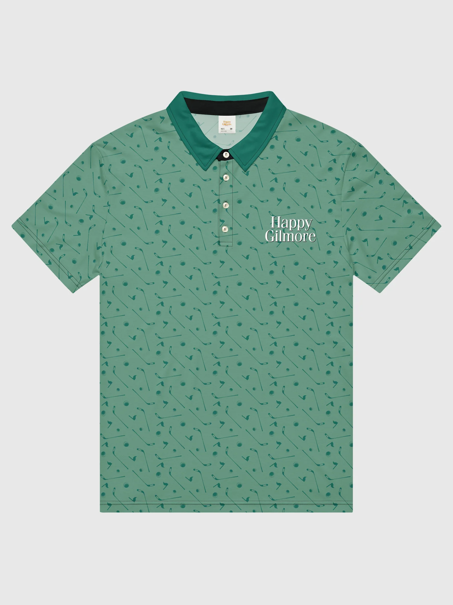 Happy Gilmore Gilmore Golf Academy Polo Shirt - Image 2