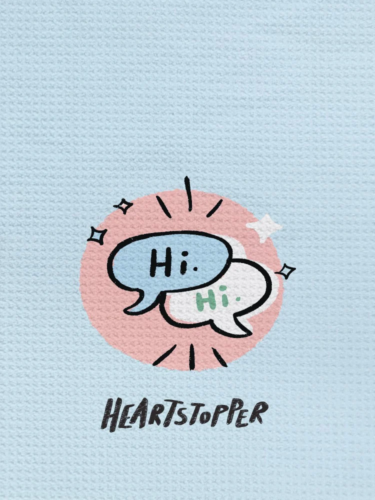 Heartstopper Hi, Hi Kitchen Towel - Image 3
