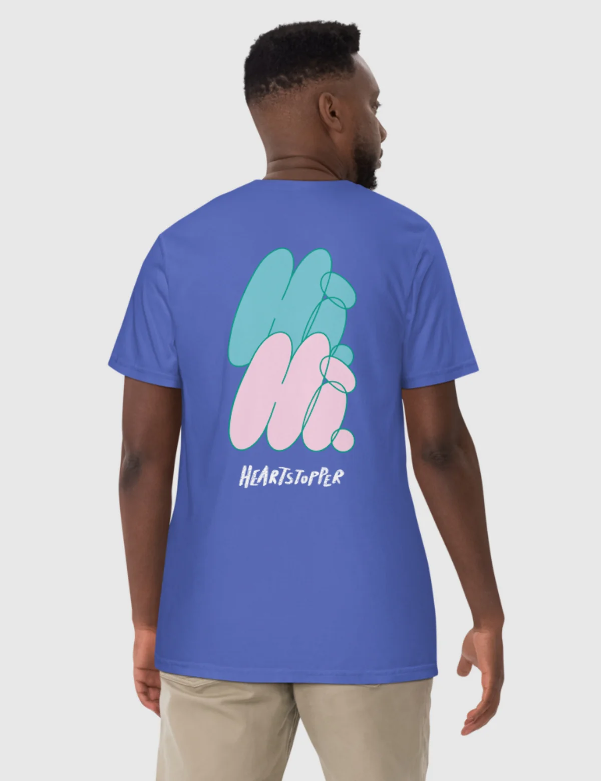 Heartstopper Unisex Change T-Shirt [Flo Blue] - Image 3