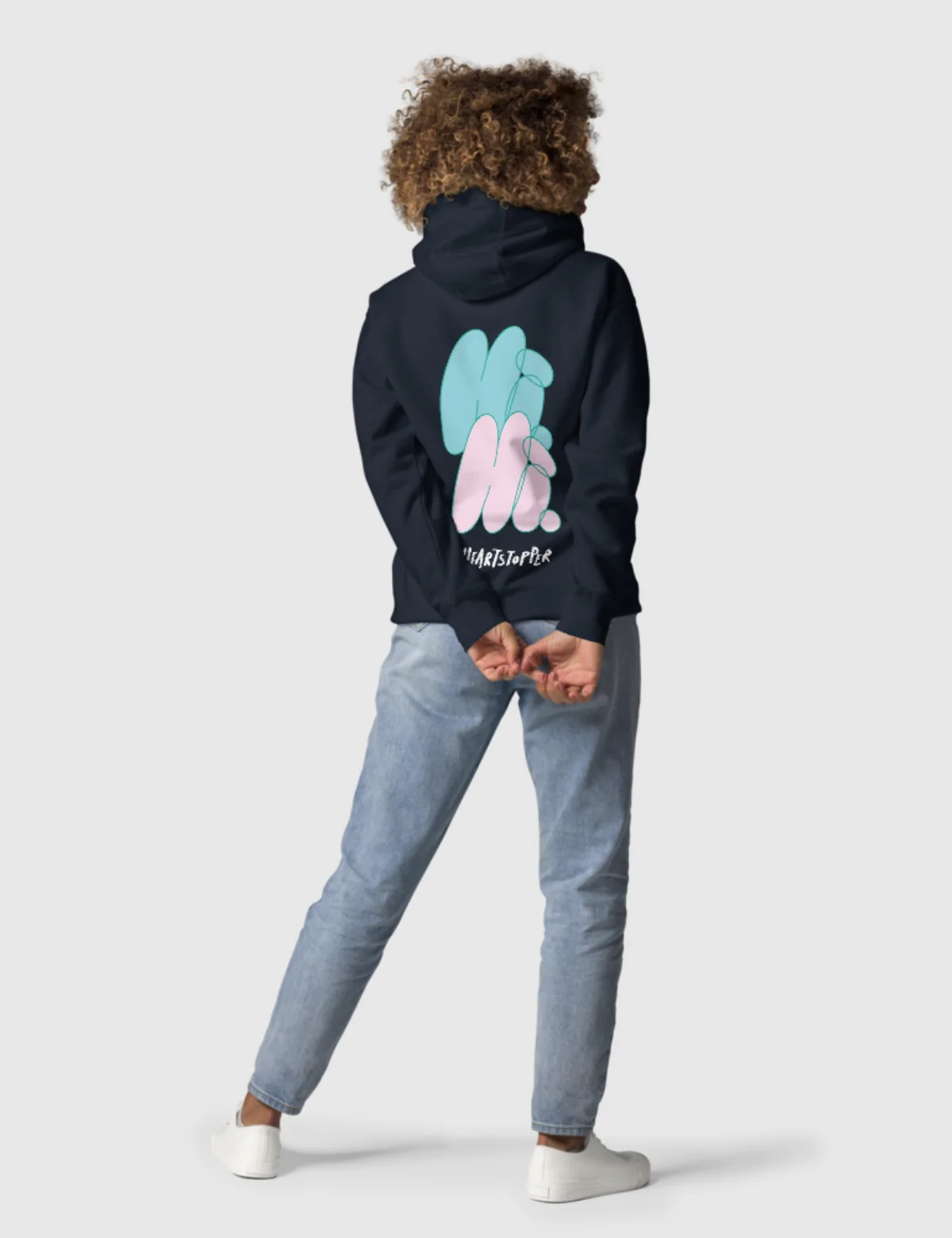 Heartstopper Unisex Hoodie [Navy Blazer] - Image 3