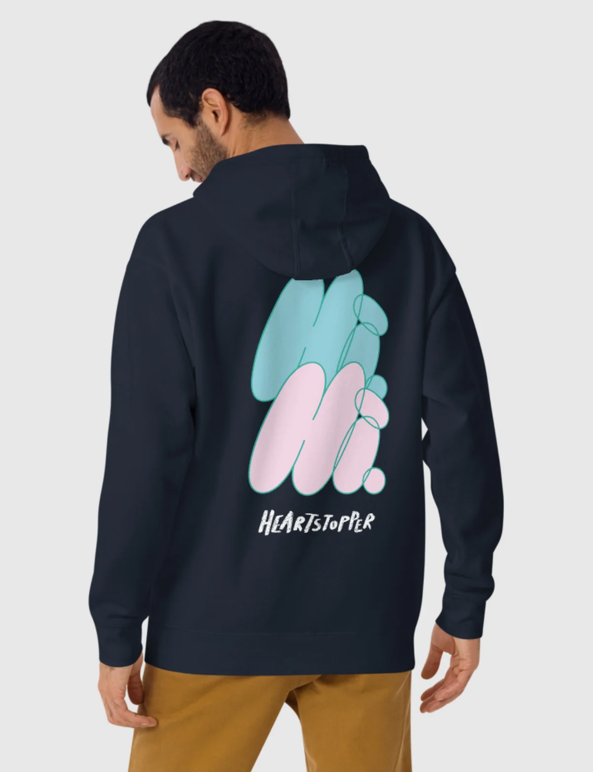 Heartstopper Unisex Hoodie [Navy Blazer] - Image 4