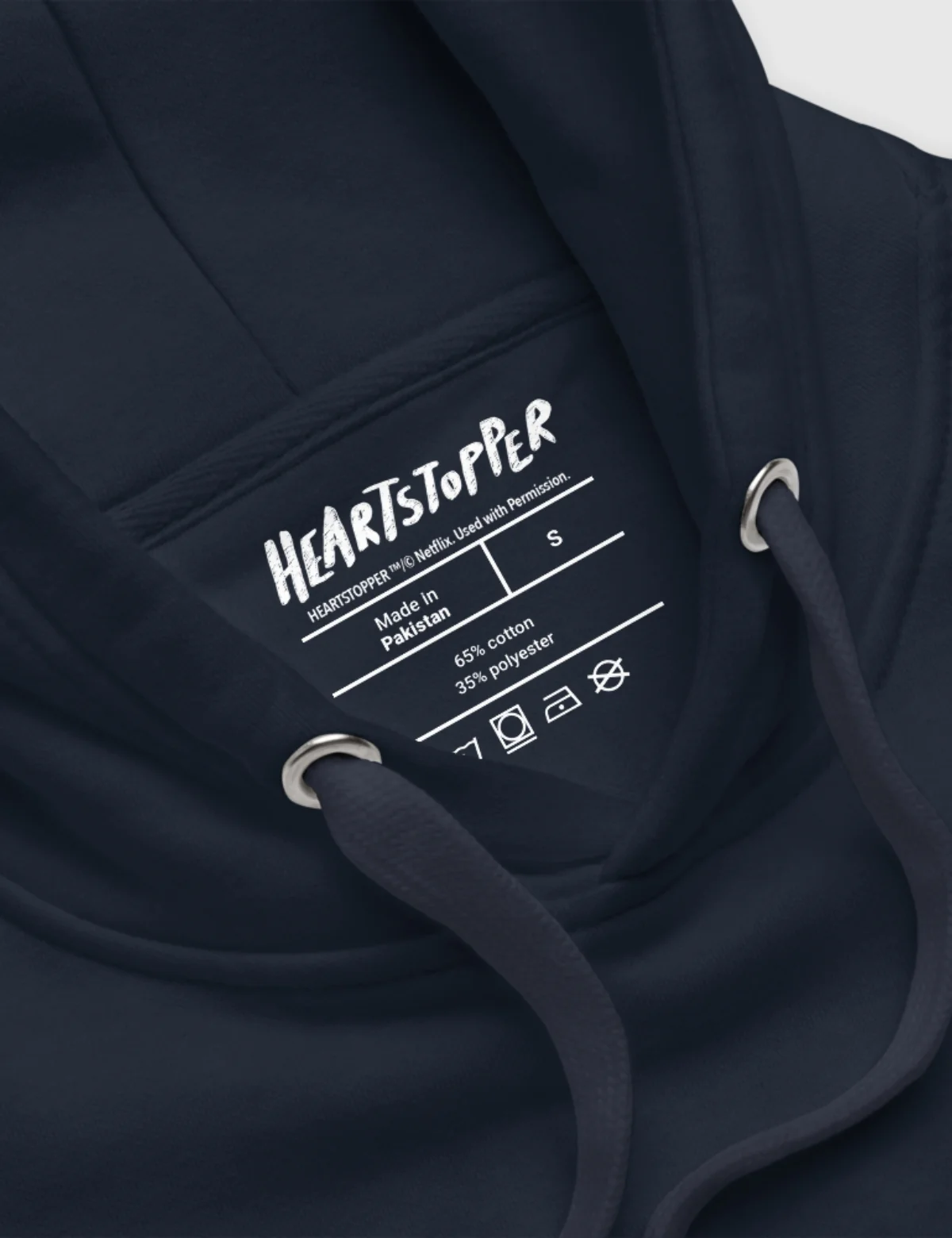 Heartstopper Unisex Hoodie [Navy Blazer] - Image 7