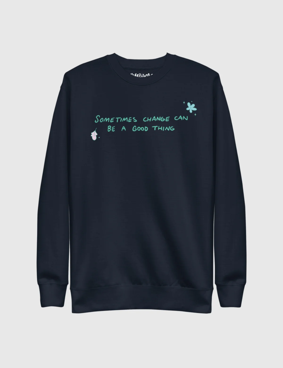 Heartstopper Unisex Premium Sweatshirt [Navy Blazer] - Image 3