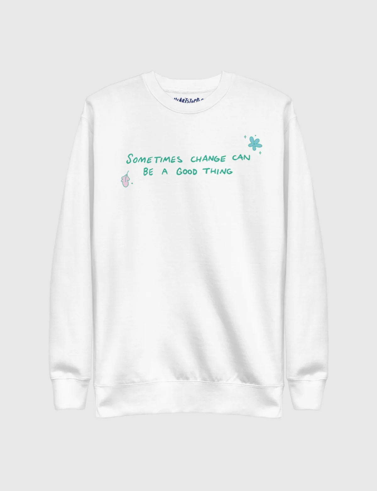 Heartstopper Unisex Premium Sweatshirt [White] - Image 3