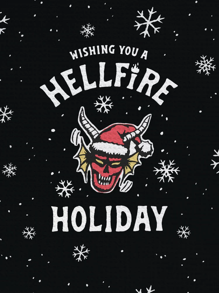 Hellfire Club Holiday Kitchen Towel - Image 3