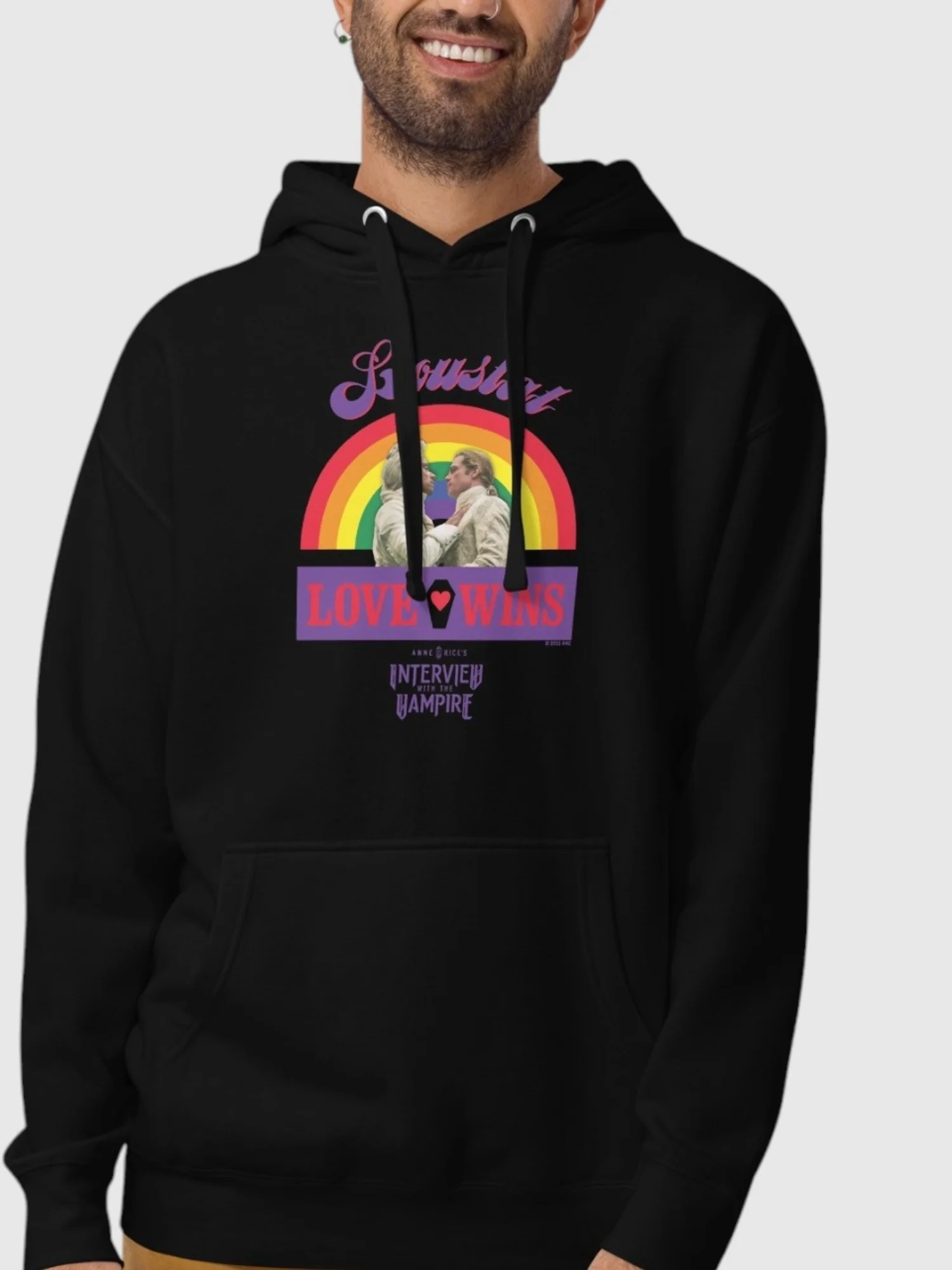 Interview With The Vampire Love Wins Adult Hoodie - Image 2