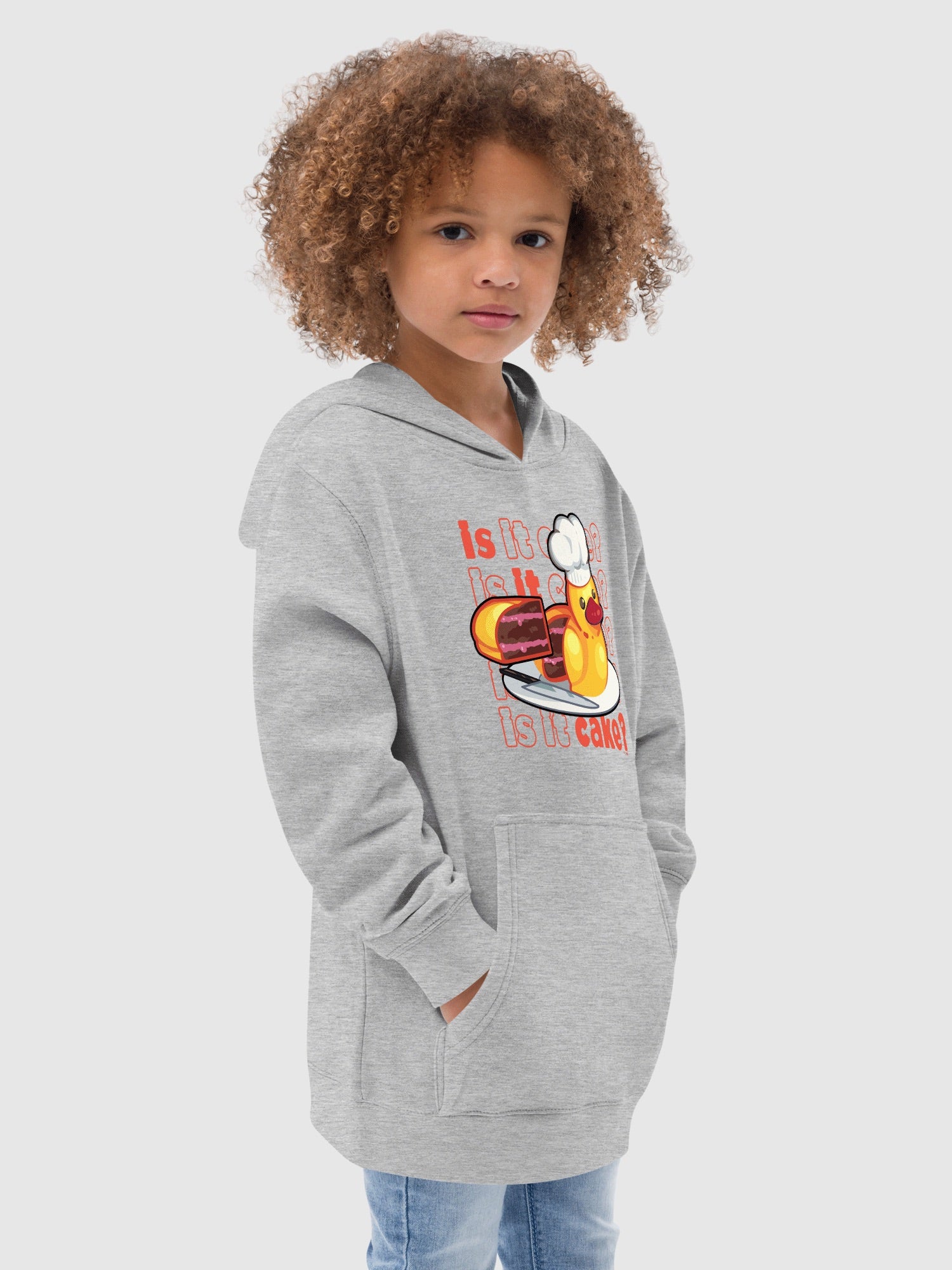 Is It Cake? Kids Hoodie Rubber Ducky - Image 5