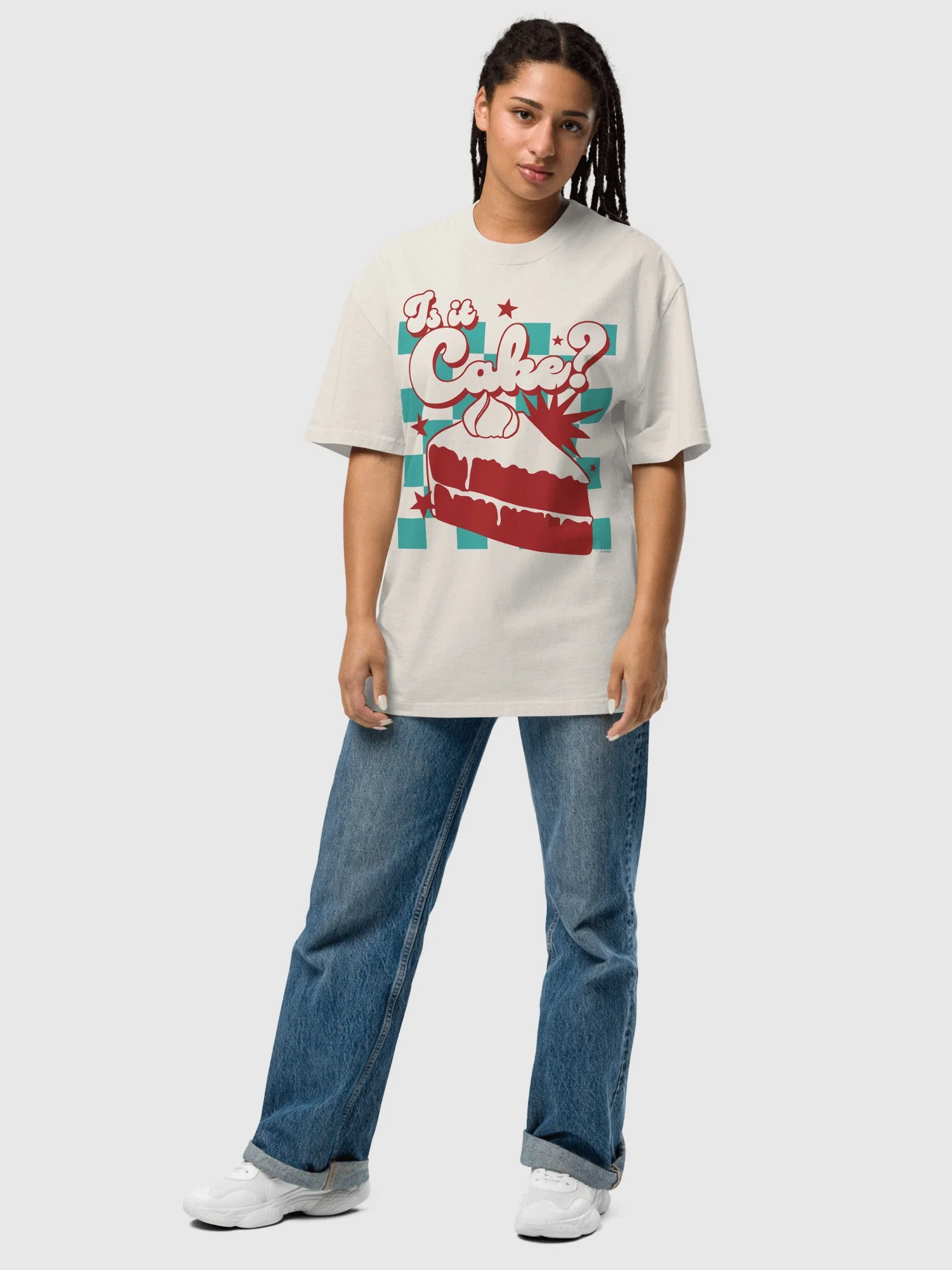 Is It Cake? T-Shirt Red Velvet Slice - Image 2