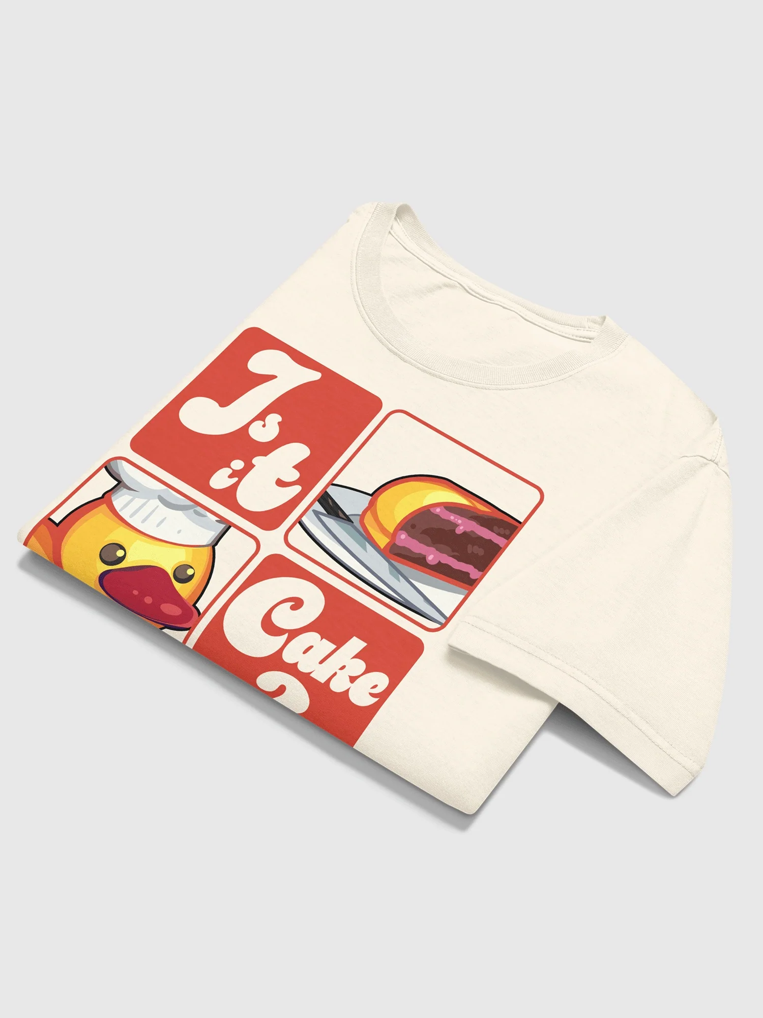 Is It Cake? T-Shirt Rubber Ducky - Image 3
