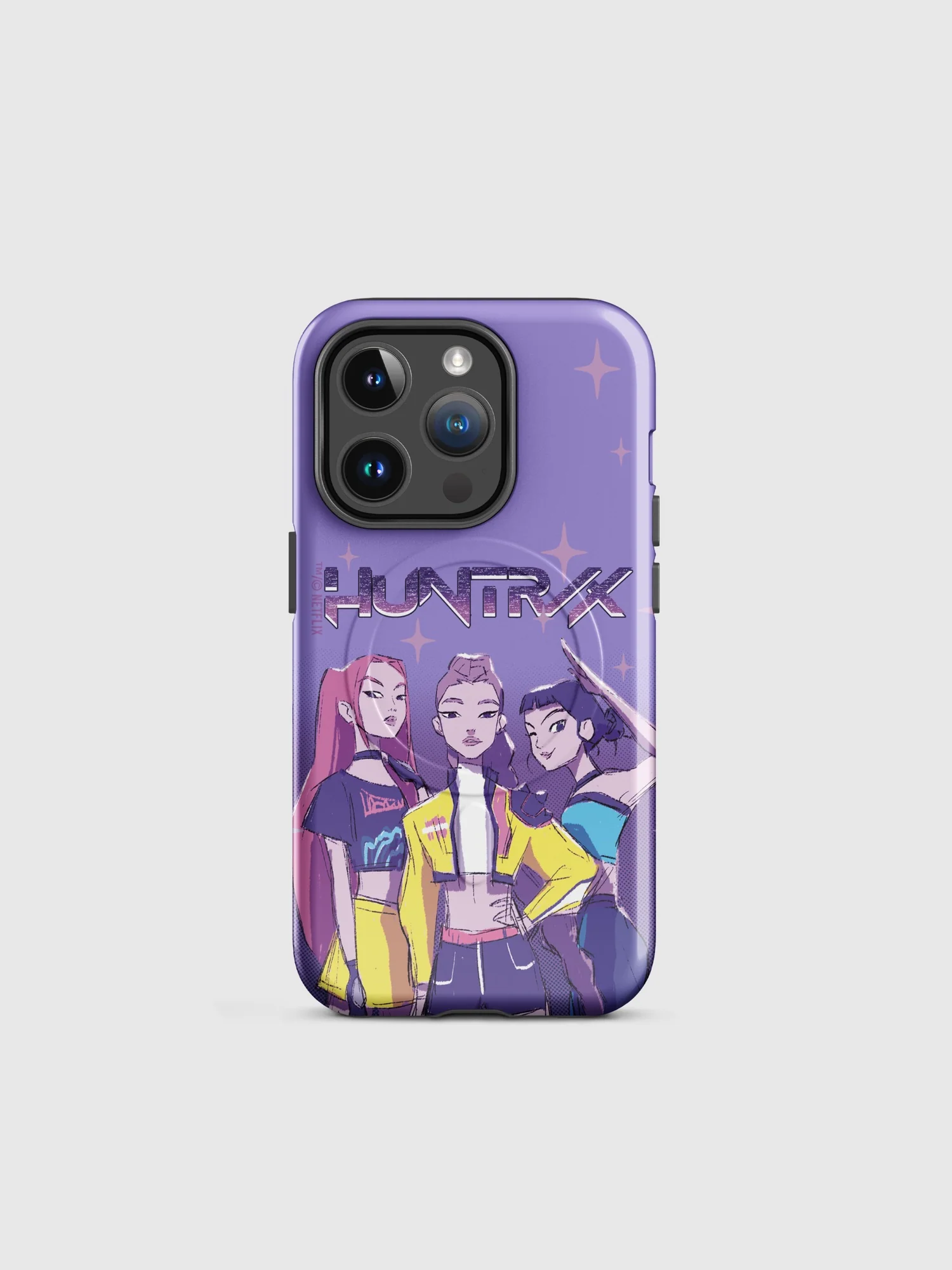 KPop Demon Hunters HUNTR/X Sketch iPhone Case - Image 10