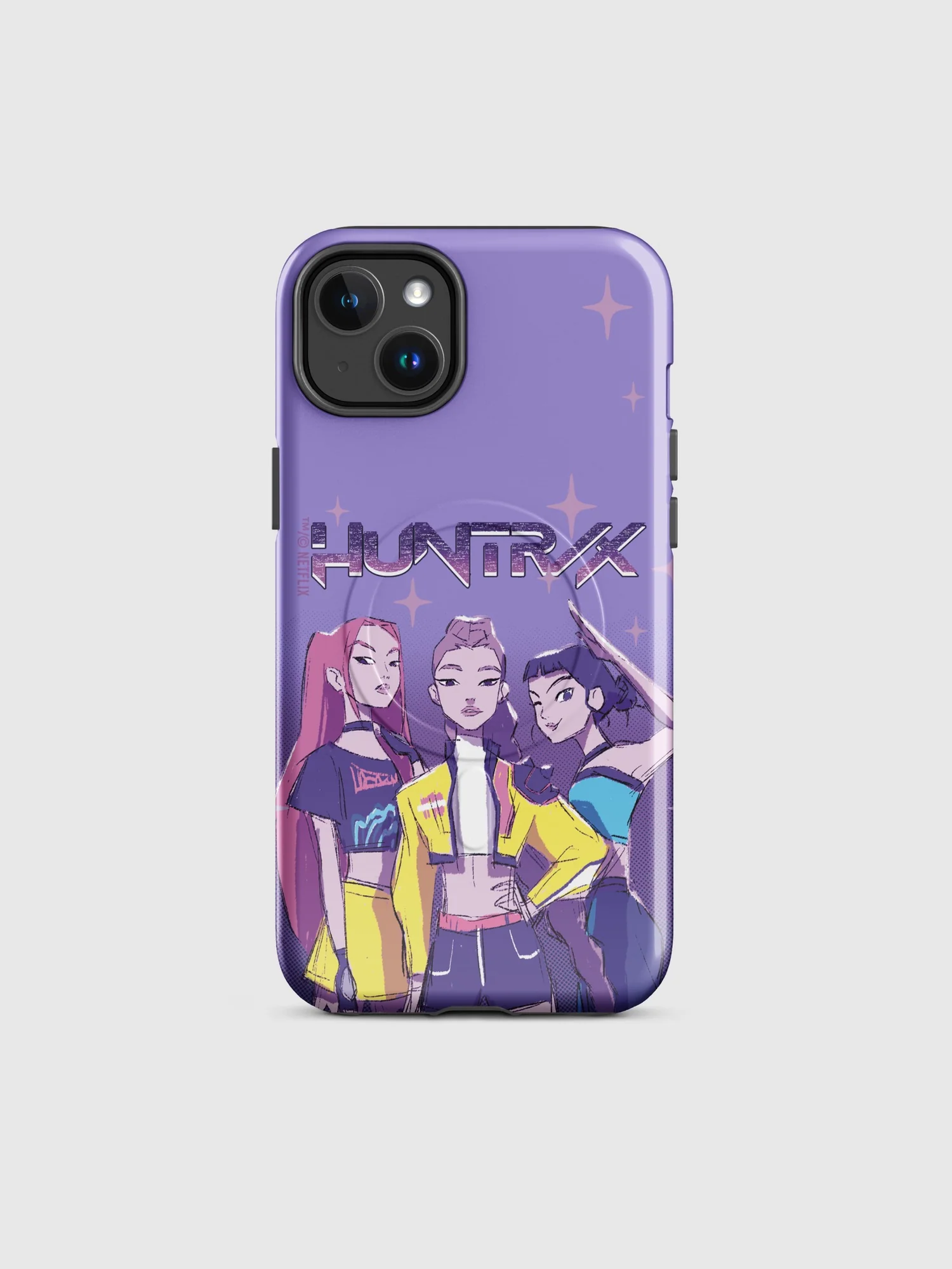 KPop Demon Hunters HUNTR/X Sketch iPhone Case - Image 11