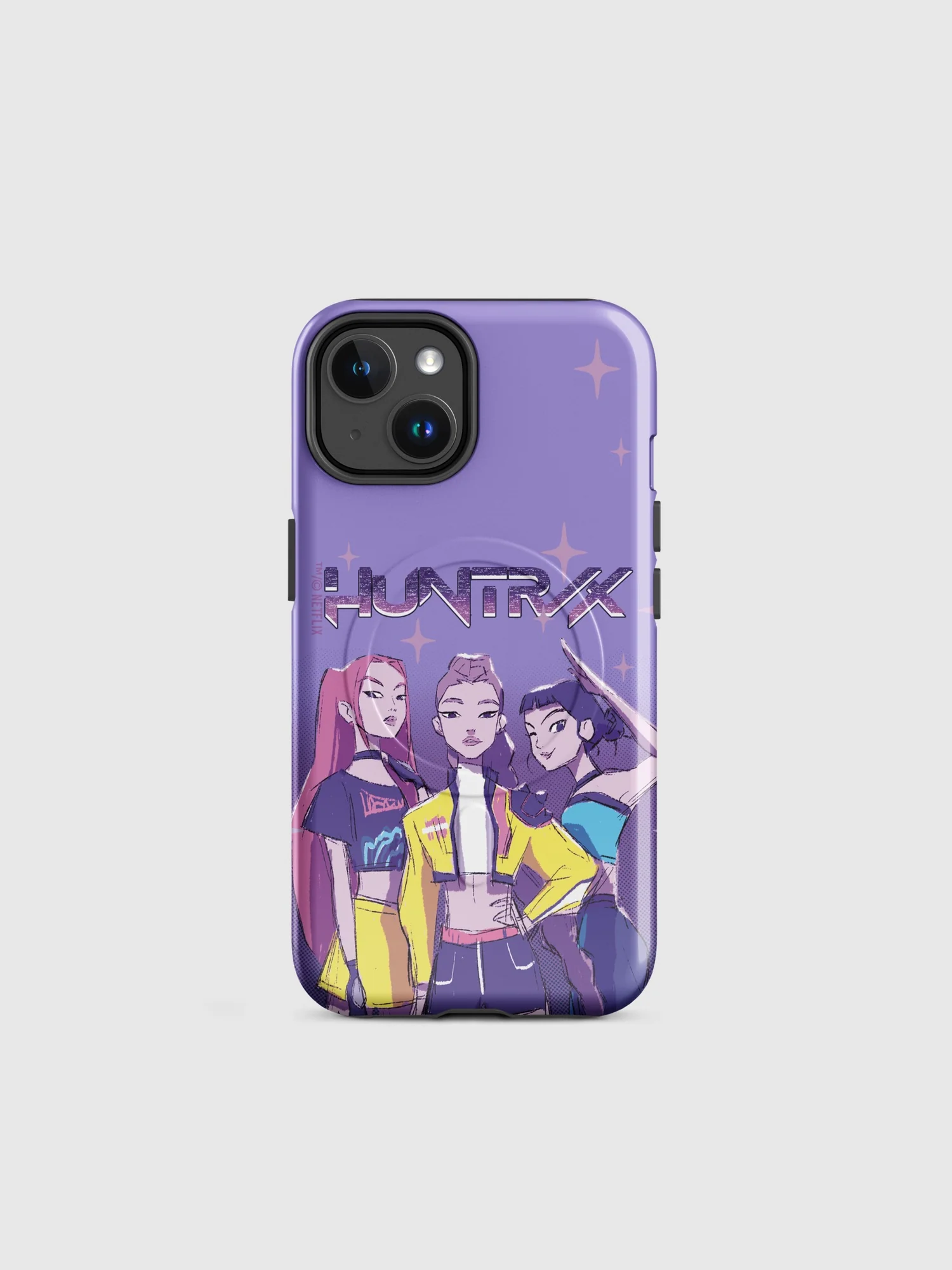 KPop Demon Hunters HUNTR/X Sketch iPhone Case - Image 12
