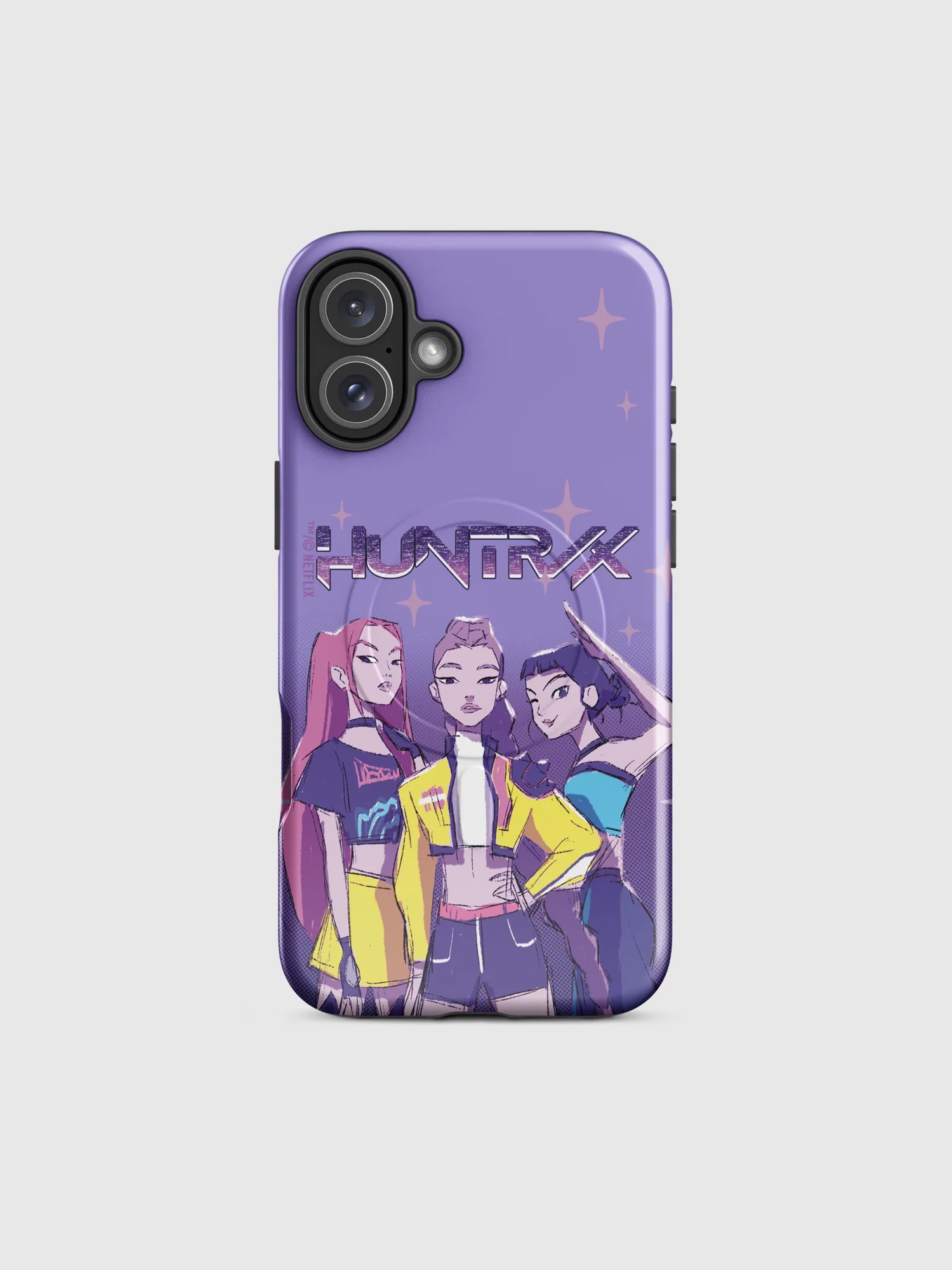 KPop Demon Hunters HUNTR/X Sketch iPhone Case - Image 3
