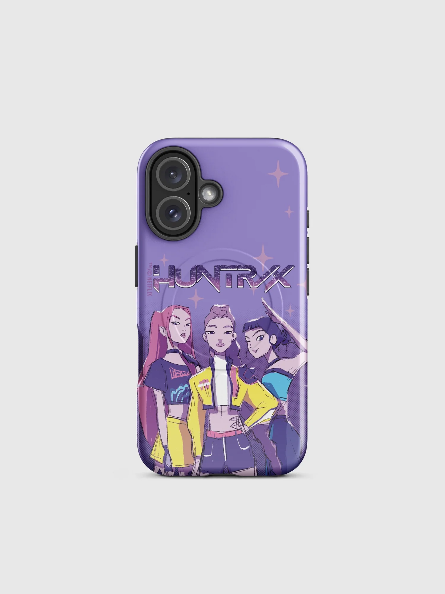 KPop Demon Hunters HUNTR/X Sketch iPhone Case - Image 4