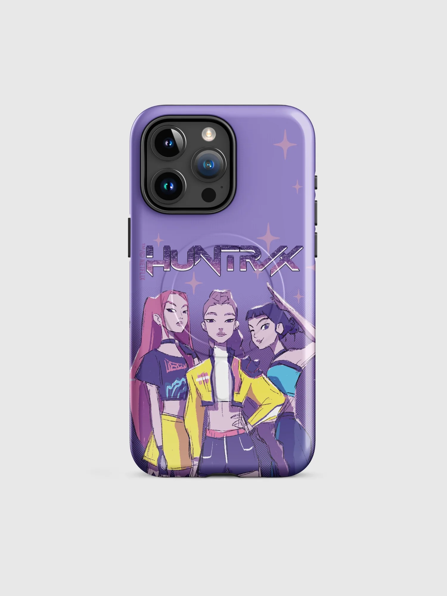KPop Demon Hunters HUNTR/X Sketch iPhone Case - Image 5