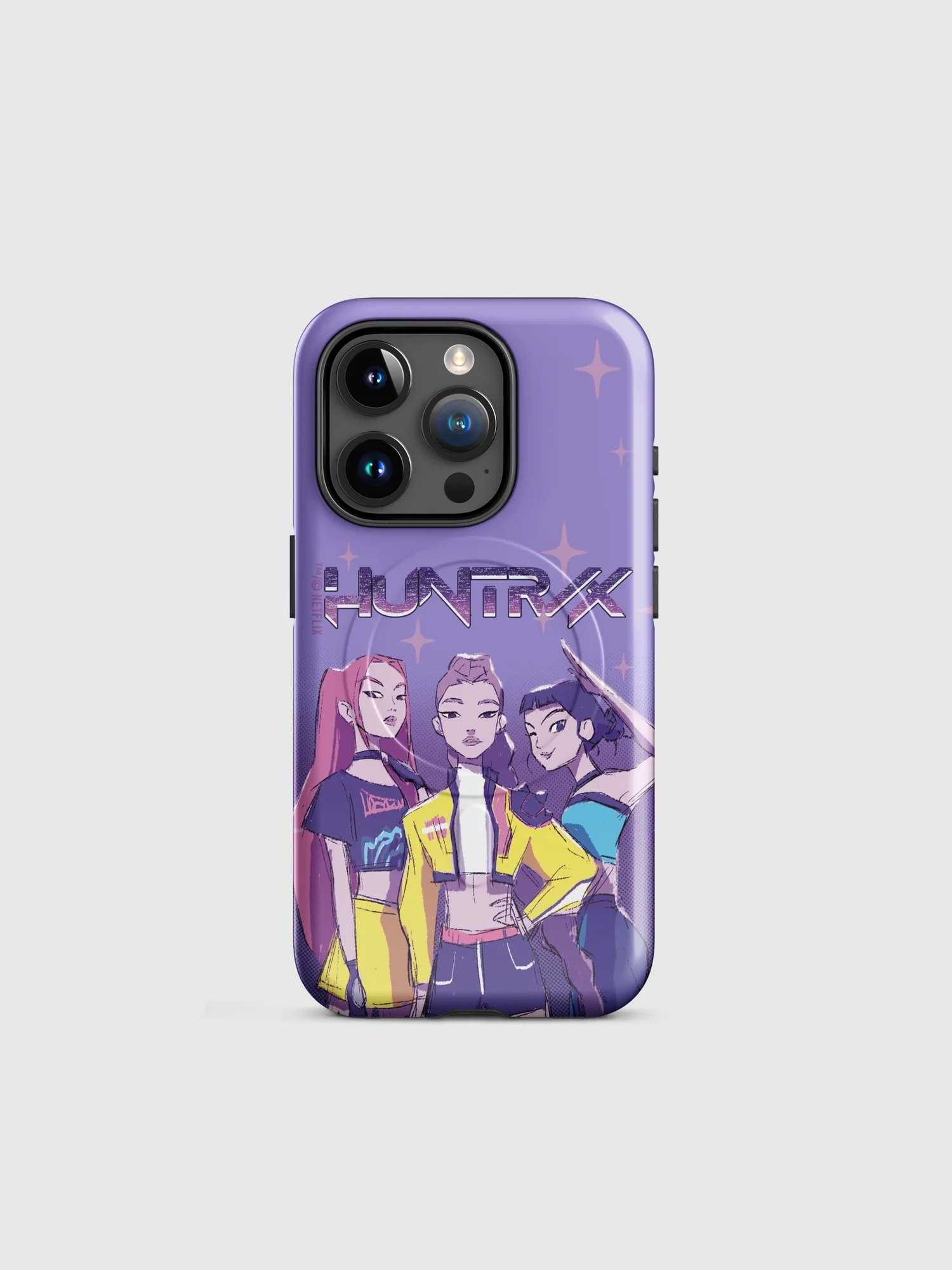 KPop Demon Hunters HUNTR/X Sketch iPhone Case - Image 6