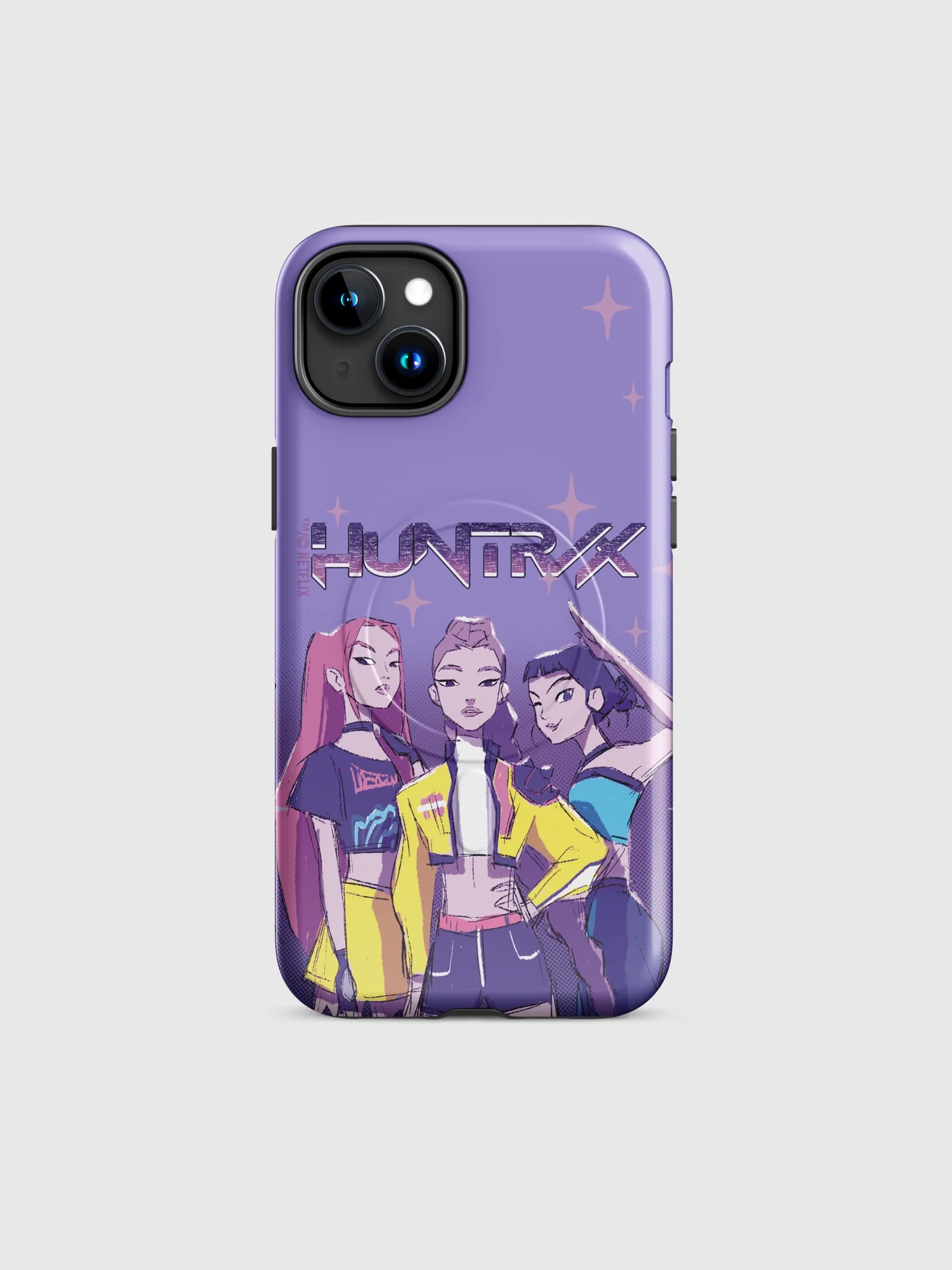 KPop Demon Hunters HUNTR/X Sketch iPhone Case - Image 7
