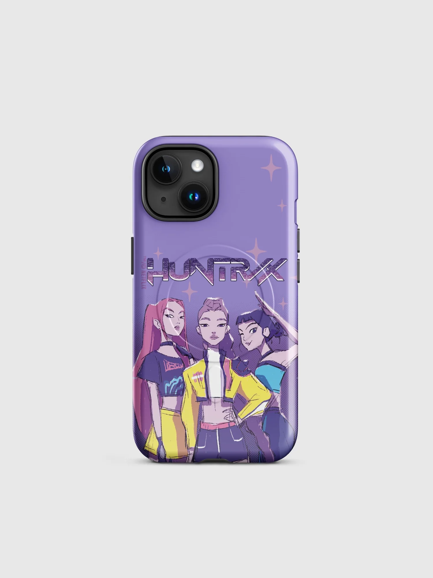 KPop Demon Hunters HUNTR/X Sketch iPhone Case - Image 8