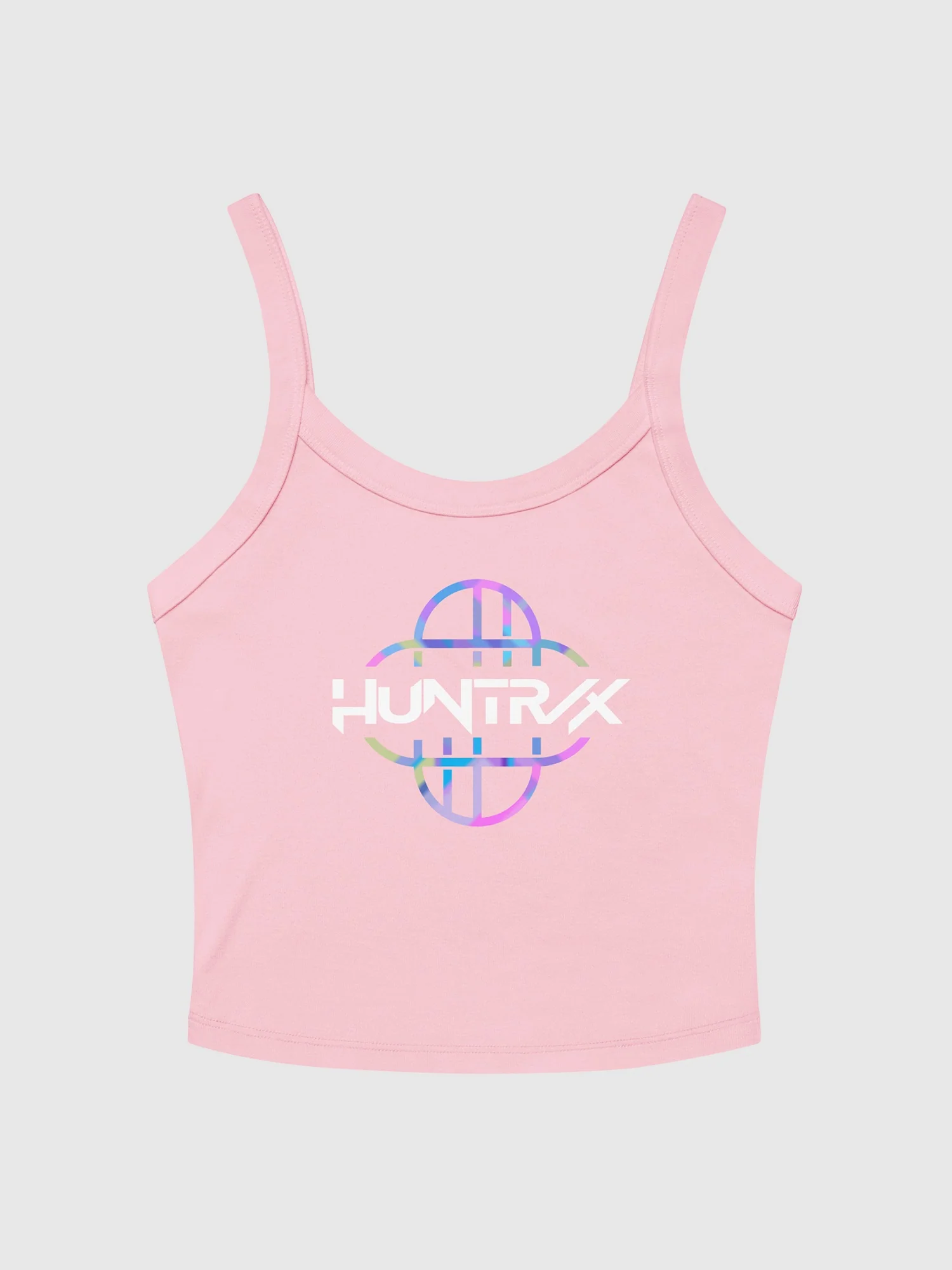 KPop Demon Hunters HUNTR/X Logo Women's Micro-Rib Tank Top - Image 3
