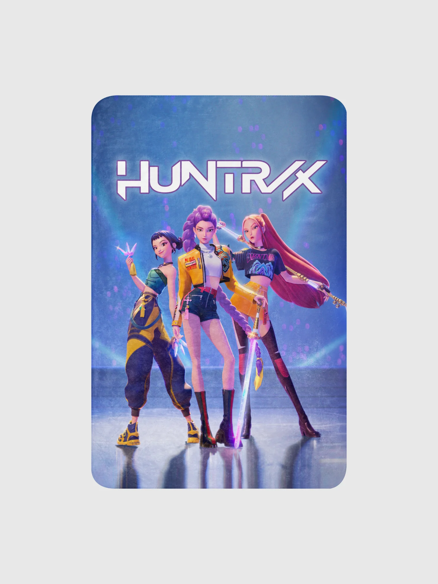 KPop Demon Hunters HUNTR/X Sherpa Blanket - Image 4