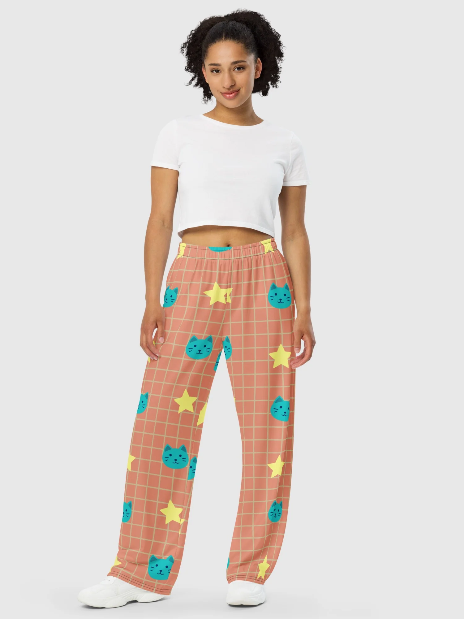 KPop Demon Hunters Rumi Cats Pajama Pants - Image 4