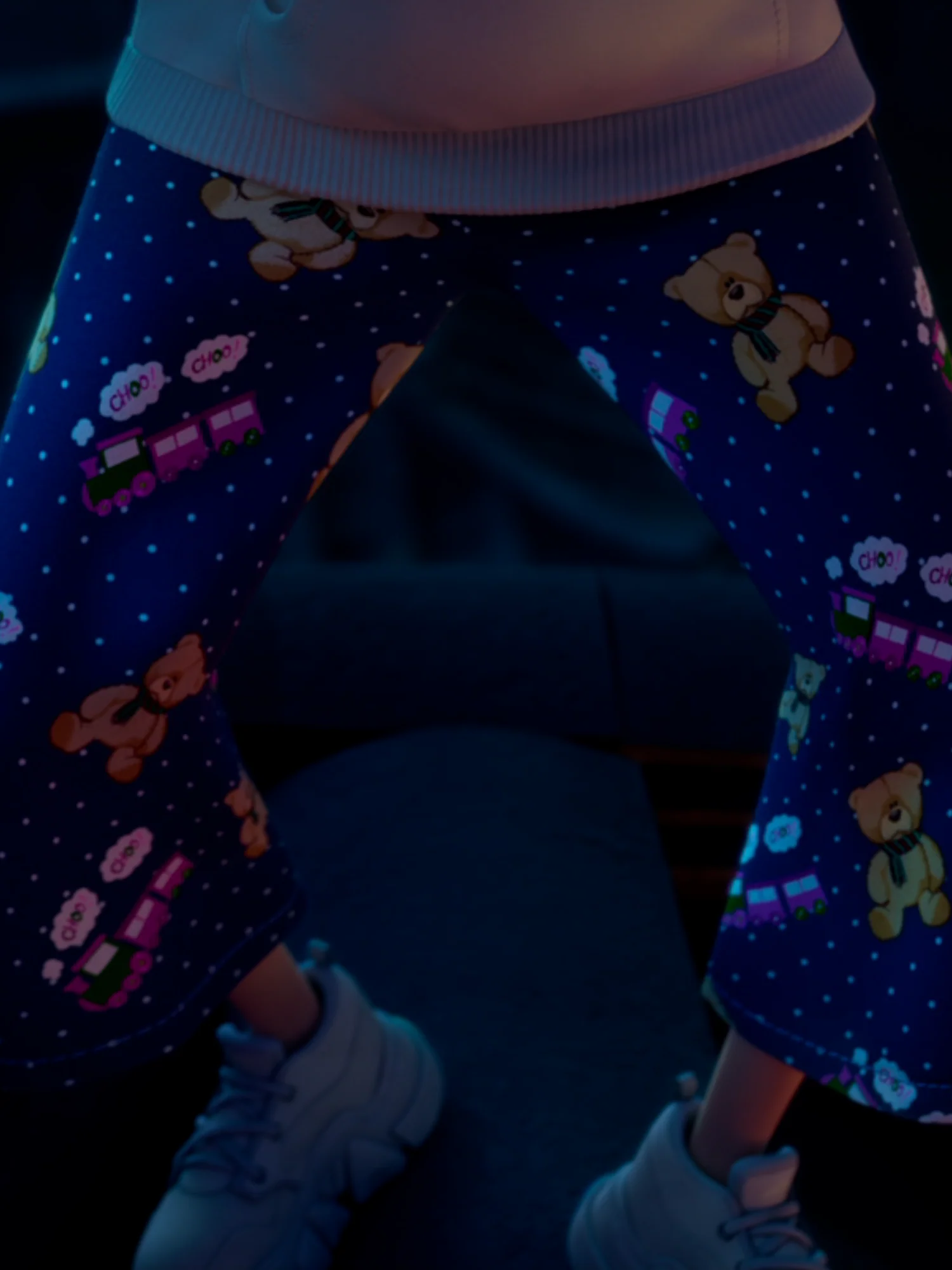 KPop Demon Hunters Rumi Choo Choo Pajama Pants - Image 3