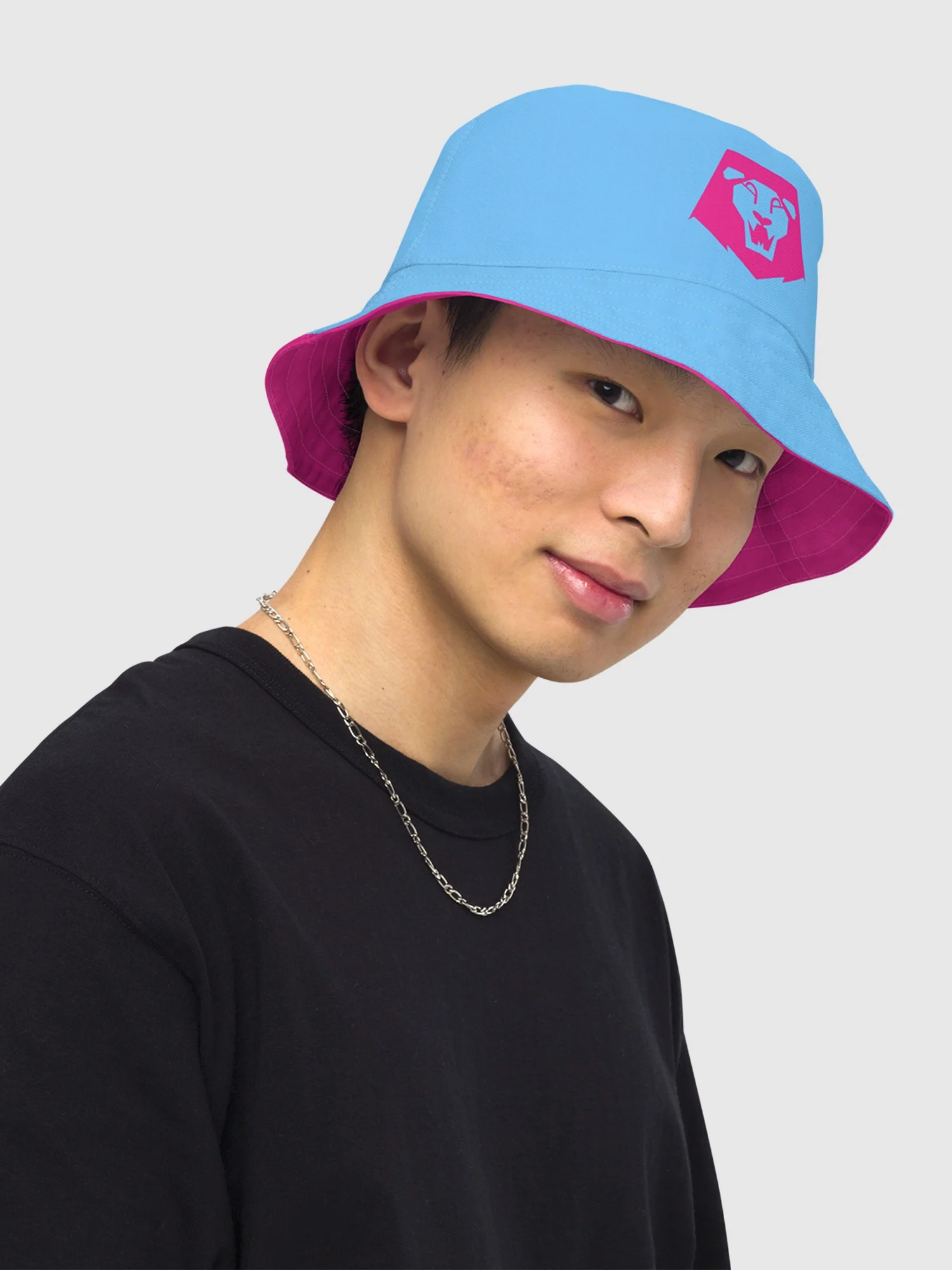 KPop Demon Hunters SAJA BOYS Reversible Bucket Hat - Image 3