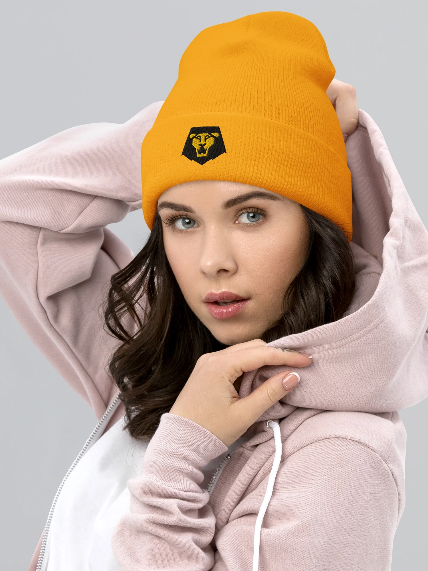 KPop Demon Hunters SAJA BOYS Lion Icon Beanie - Image 4
